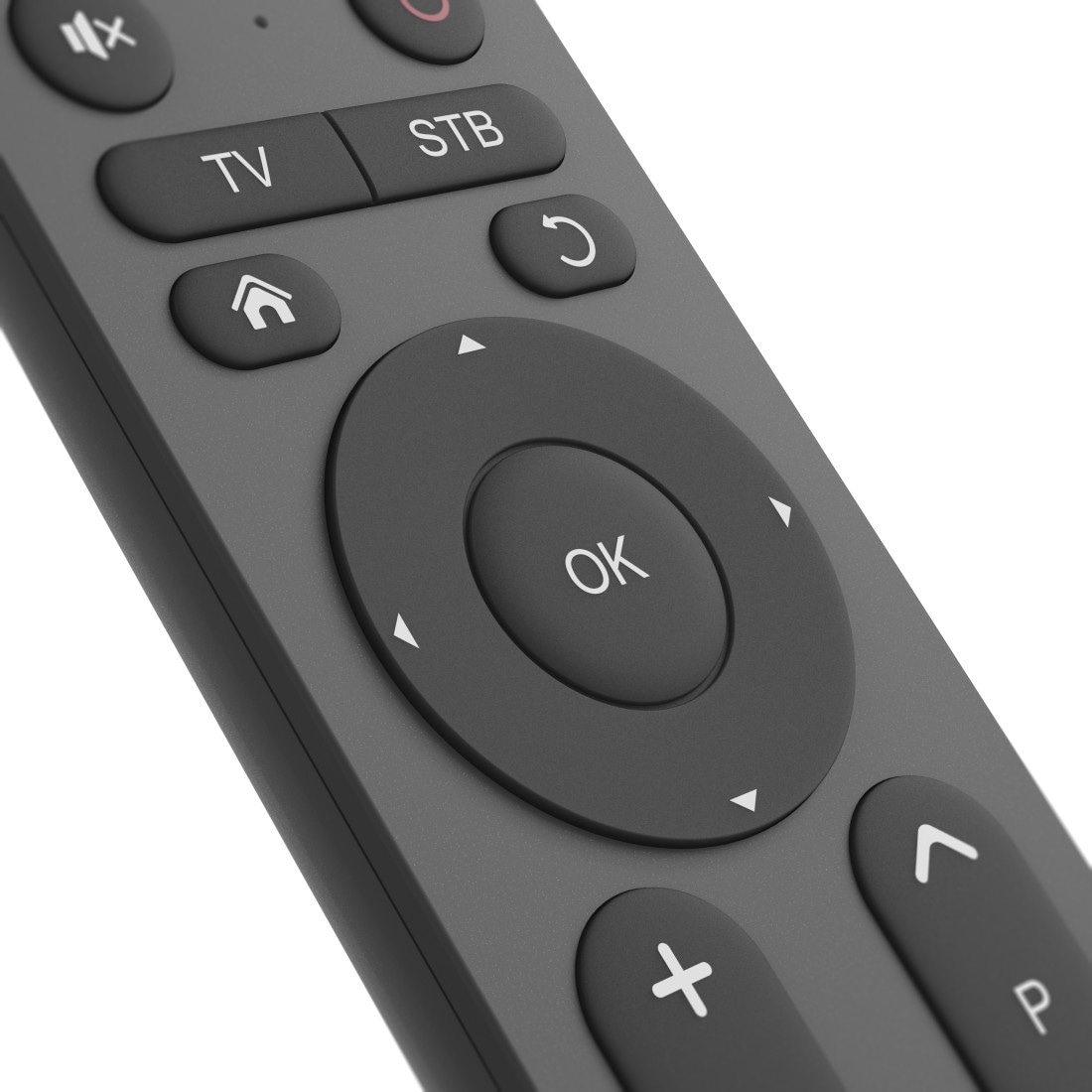 HAMA Universal-Fernbedienung TV, Infrarot, für 2 Geräte, große Tasten, lernfähig, schwarz