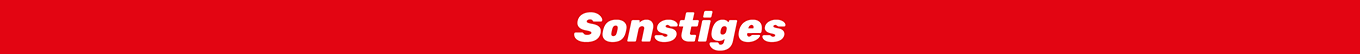 Sonstiges Sonstiges