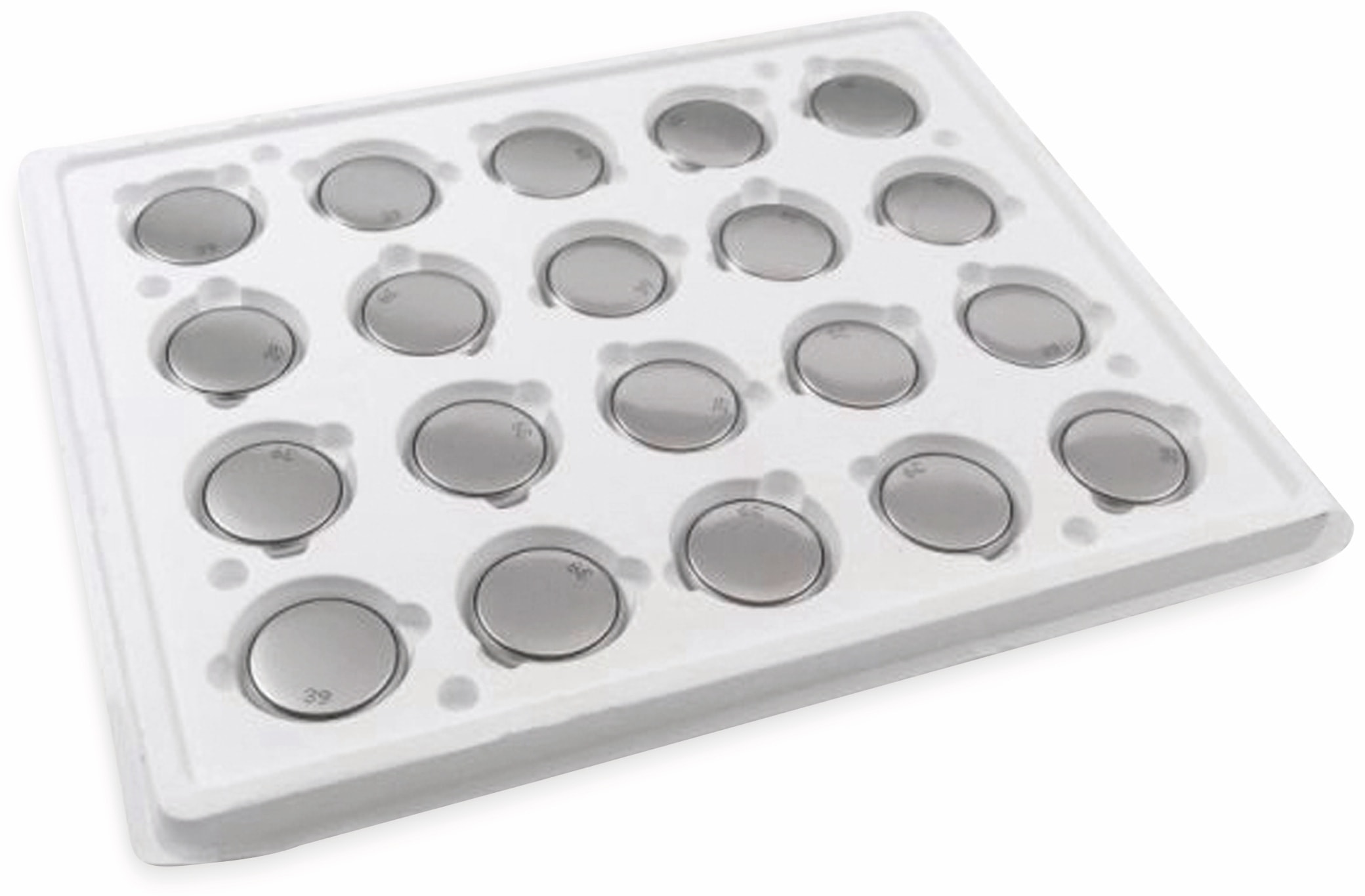 VARTA Lithium Knopfzelle CR2025, 20 Stück, 3 V, 170 mAh