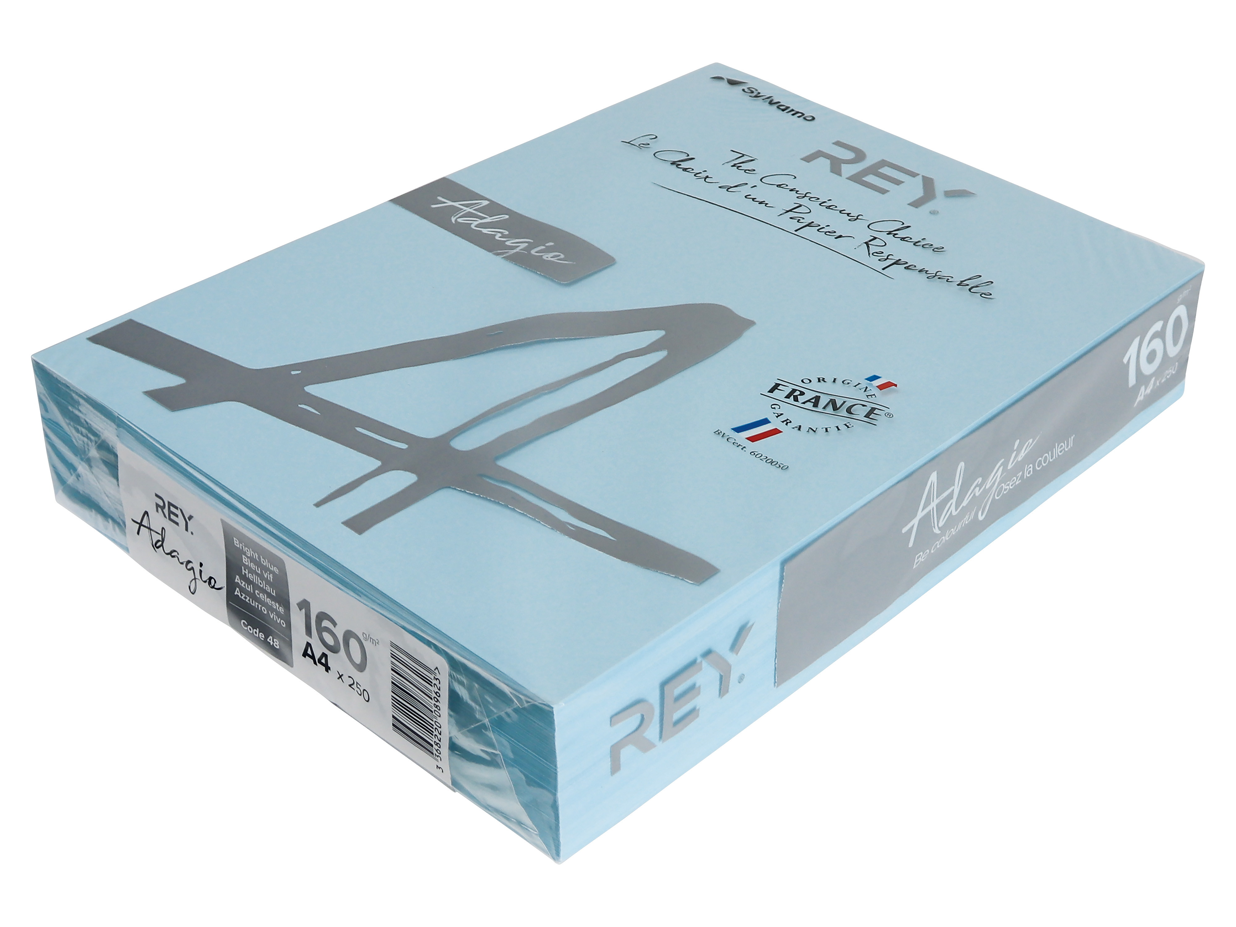 ADAGIO Kopierpapier A4, hellblau, 160 g/m²