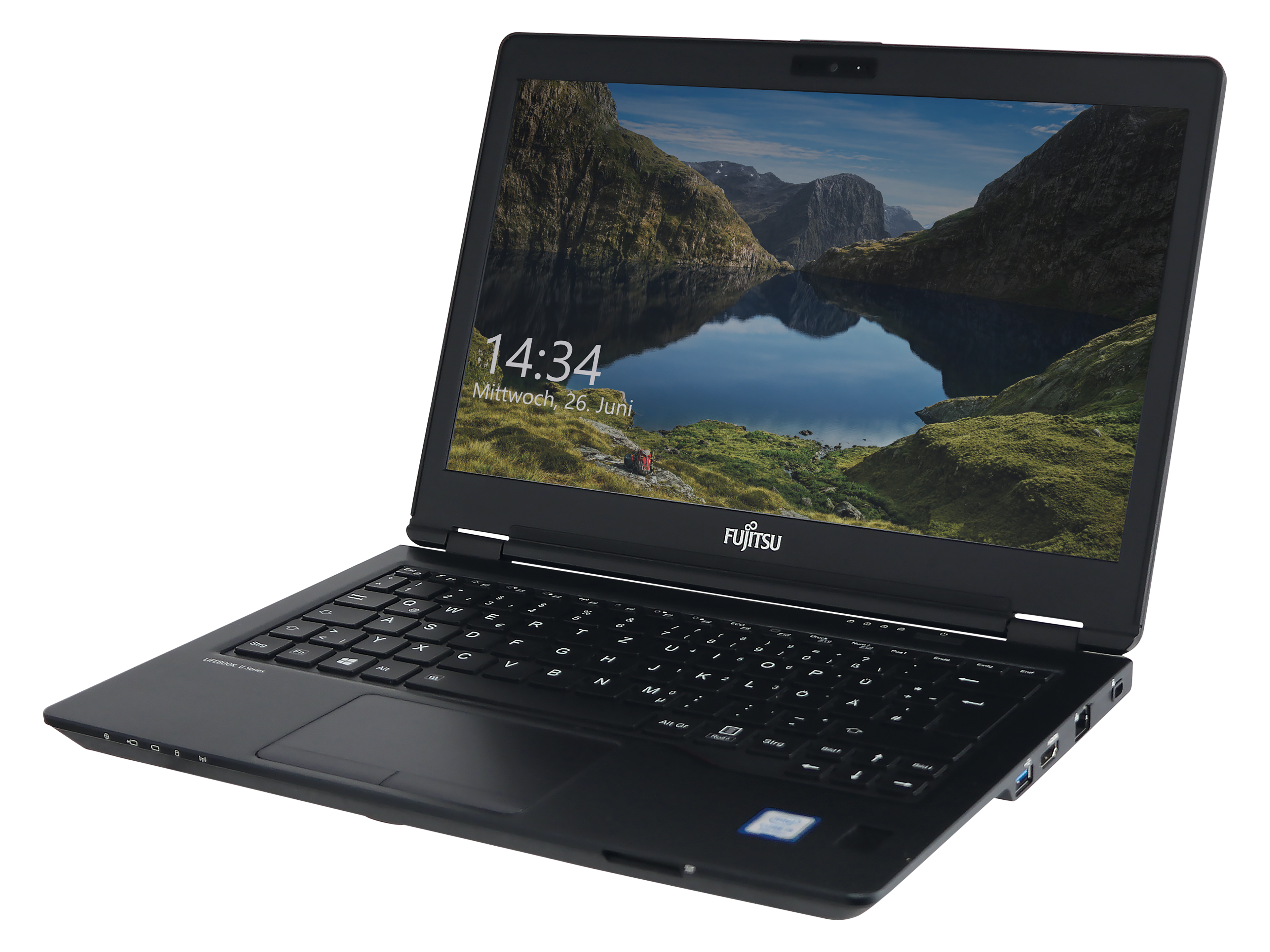 Notebook FUJITSU Lifebook U729, 31,8 cm (12,5"), 8GB, 256GB, Win11Pro, gebraucht