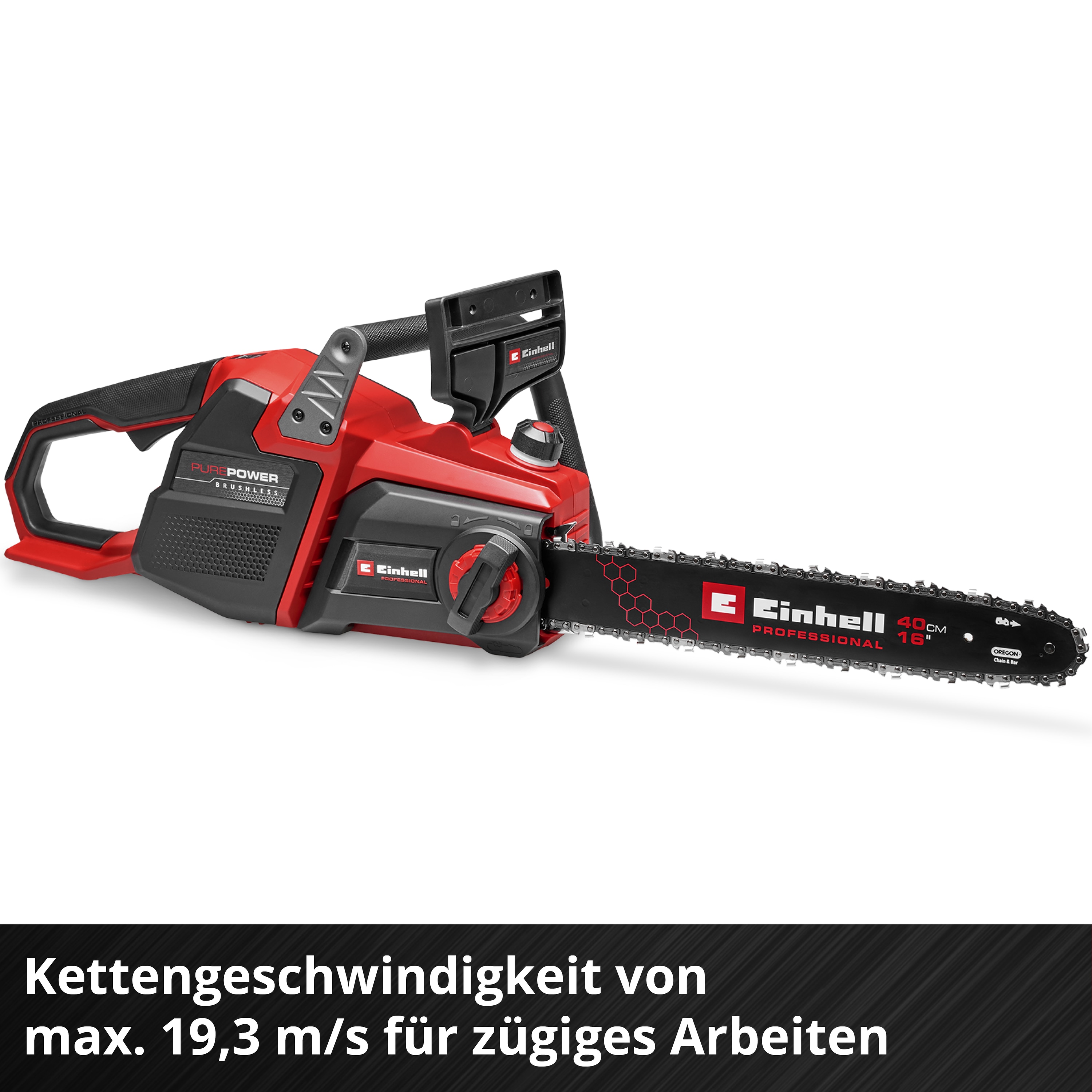 EINHELL PROFESSIONAL Akku-Kettensäge GP-LC 36/40 Li BL, 4600050, Solo