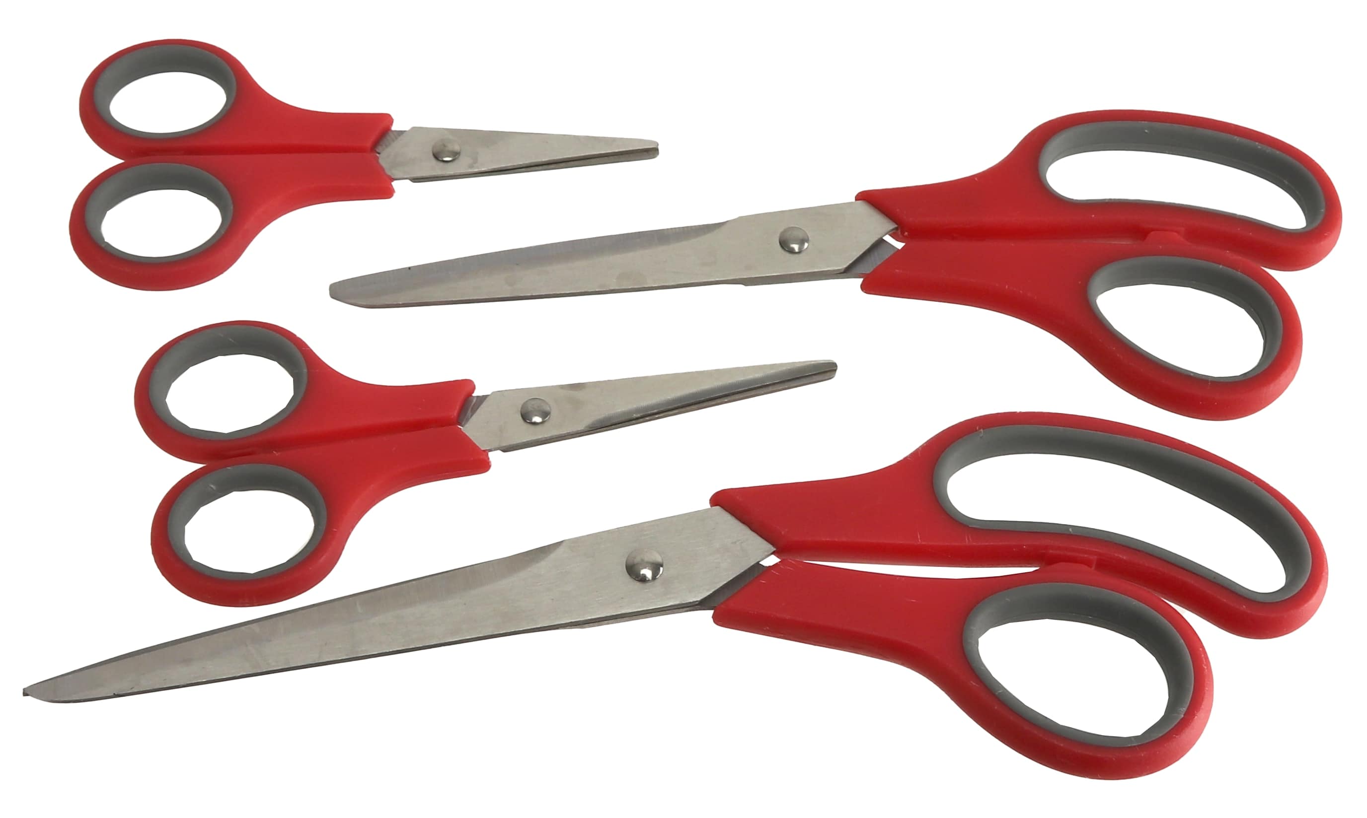 ALPINA Scheren-Set, 4 teilig, verschiedene Farben ALPINA Scheren-Set, 4 teilig, verschiedene Farben