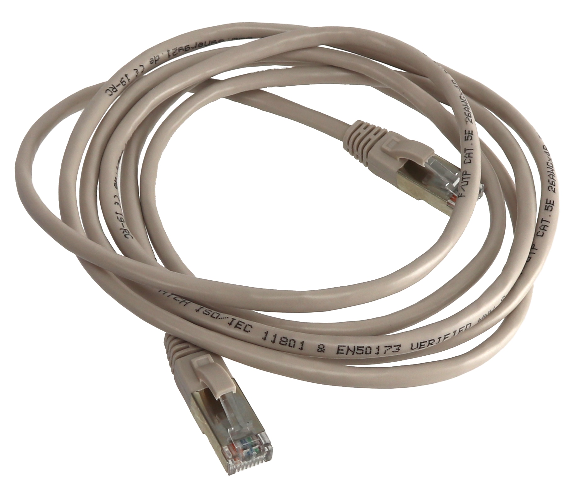CAT.5E Patchkabel, 2 m, grau, UTP