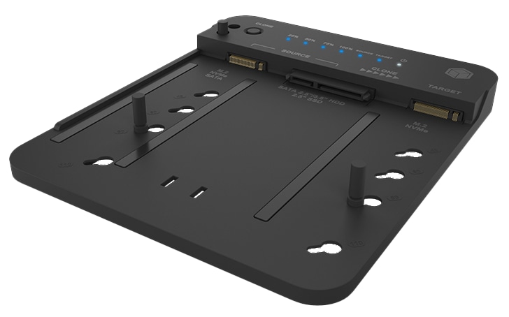 ICY BOX CloneStation & DockingStation IB-2913MCL-C31 M.2 NVME & SATA 2.5''/3.5'' SSD/HDD