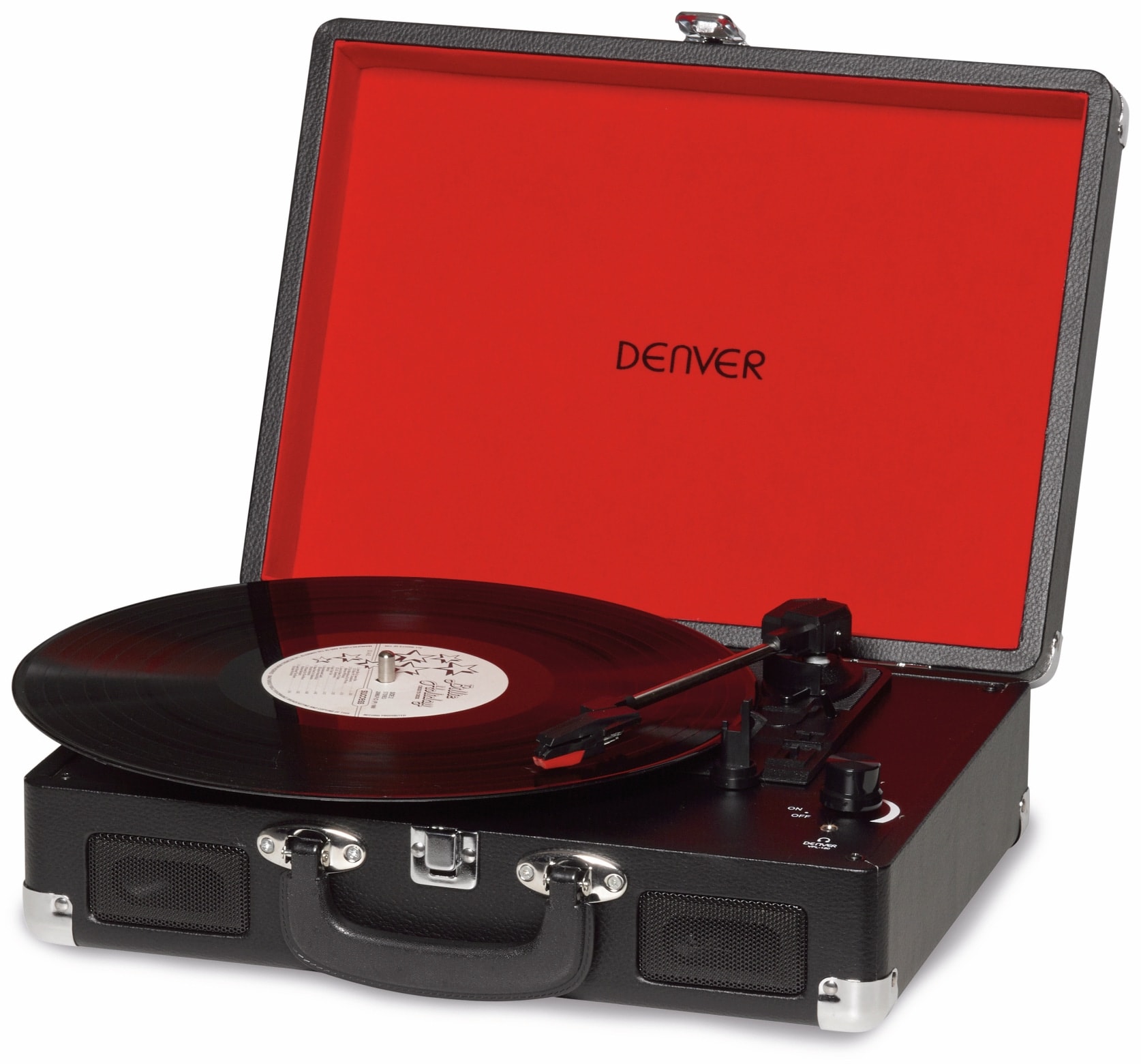 DENVER Plattenspieler VPL-120, Aktenkoffer, USB