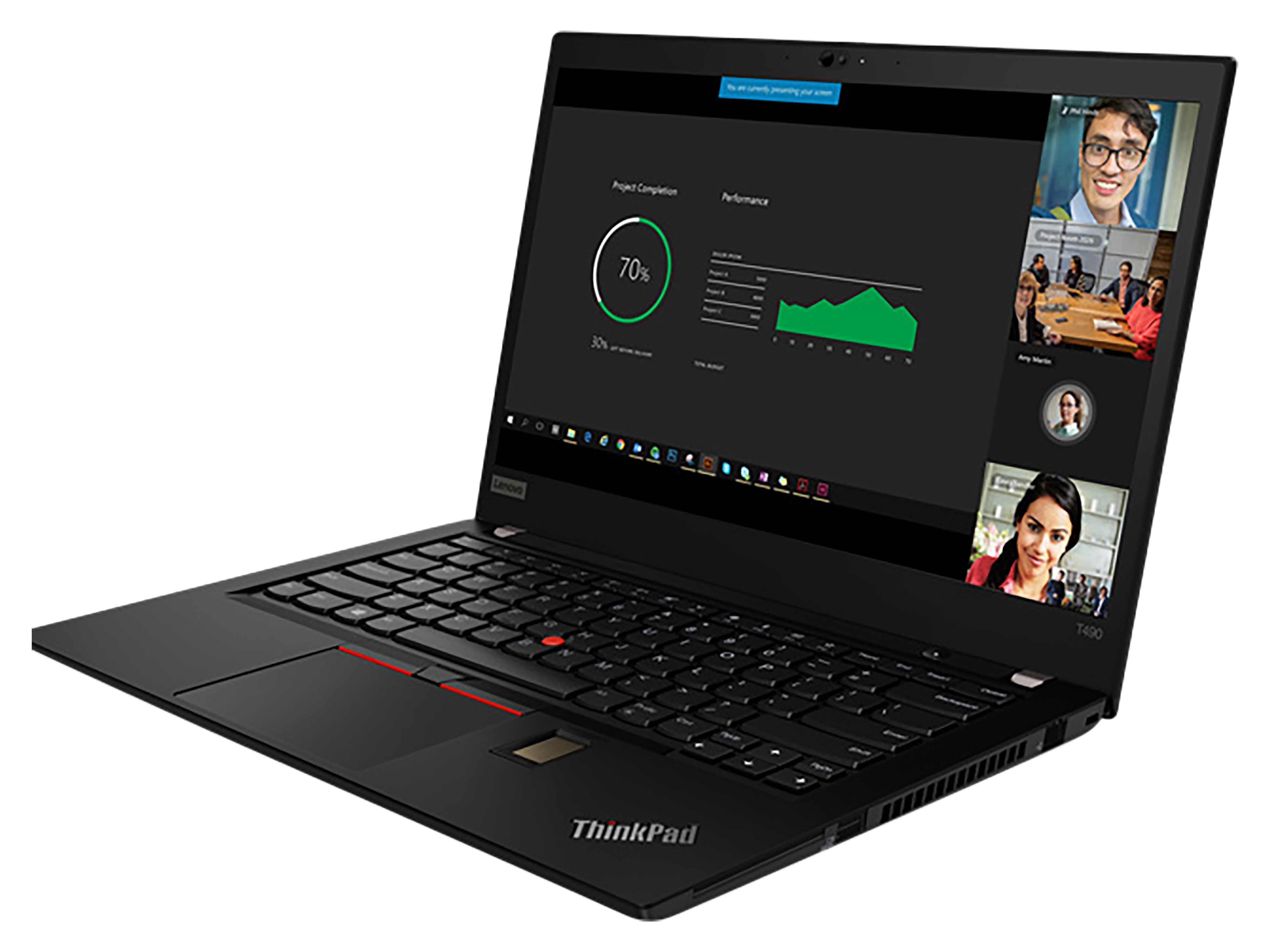 LENOVO Notebook Thinkpad T490, 35,56 cm (14"), 16GB, 256GB, Win11Pro, gebraucht
