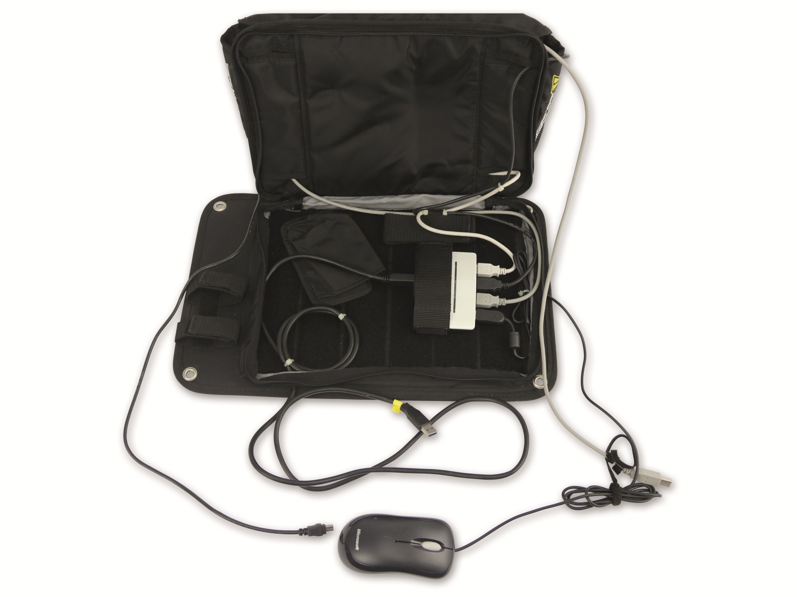 Tasche mit USB-Hub und optischer Maus, B-Ware