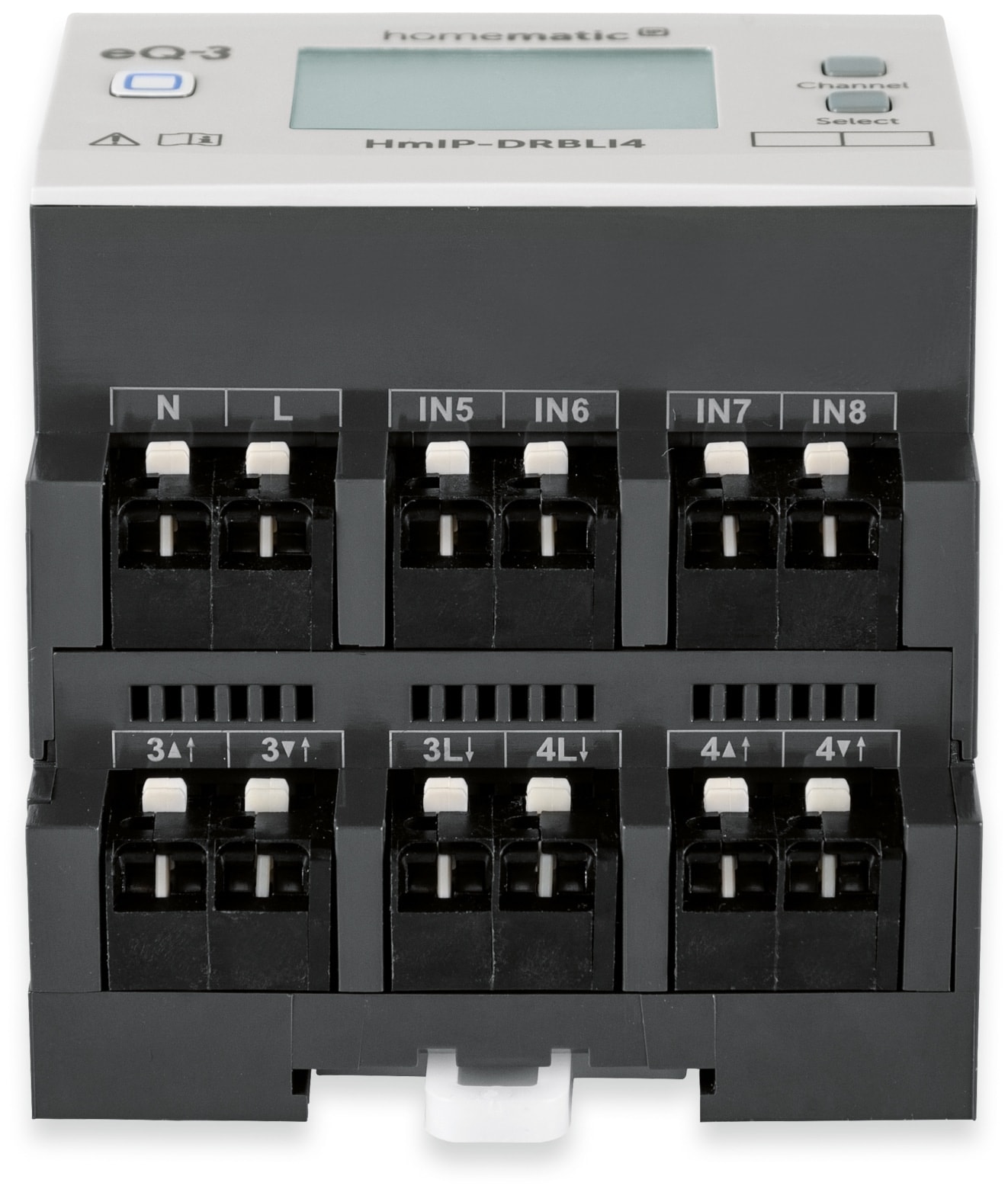 HOMEMATIC IP Smart Home 154362A0 Jalousieaktor für Hutschienenmonatege, 4-fach HOMEMATIC IP Smart Home 154362A0 Jalousieaktor für Hutschienenmonatege, 4-fach
