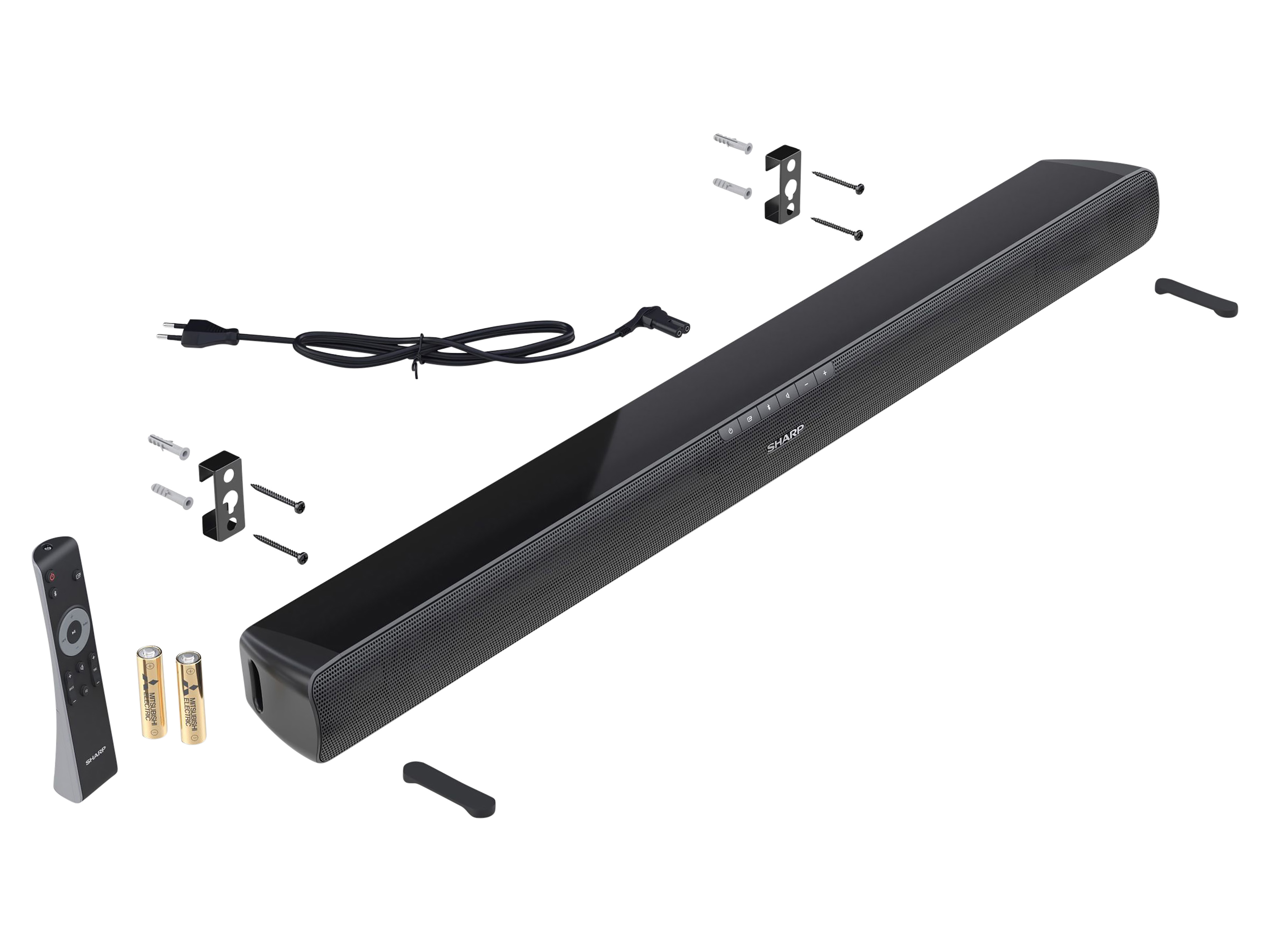 SHARP Soundbar HT-SB100, 240 V, 75 W, schwarz