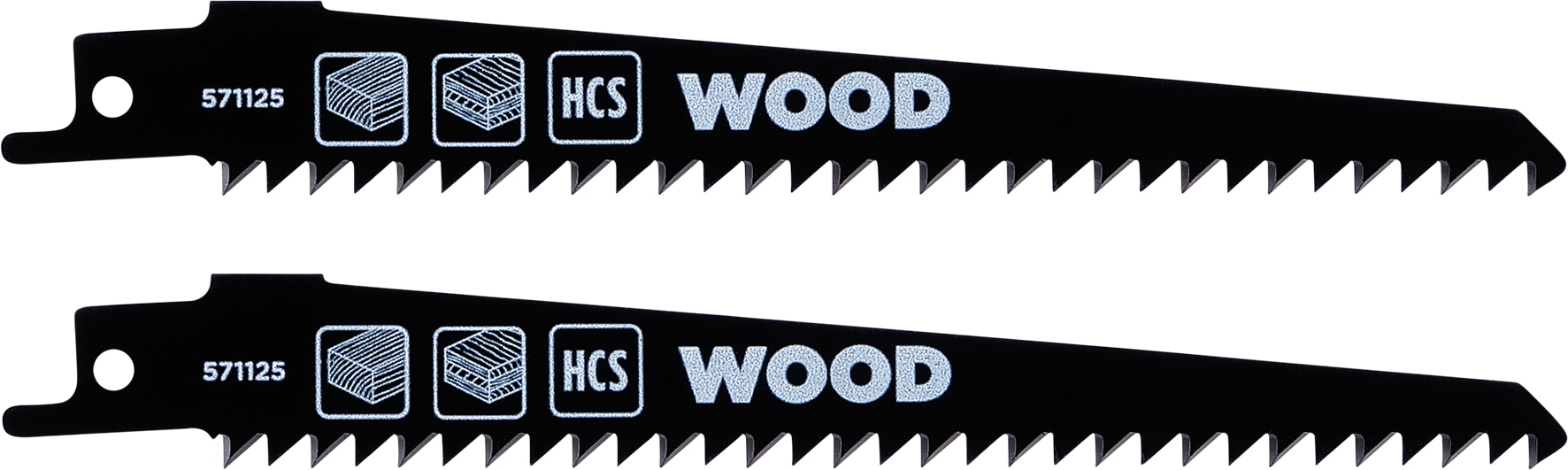 KWB Säbelsägeblatt-Set 571125, HCS-Stahl, 2 Stück
