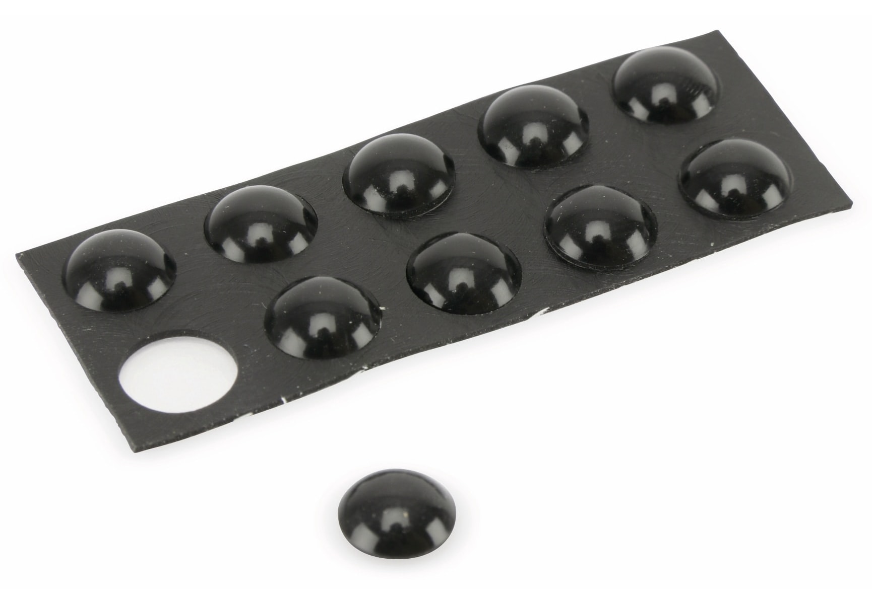 Gerätefuß, 8x3mm, selbstklebend, 10St.