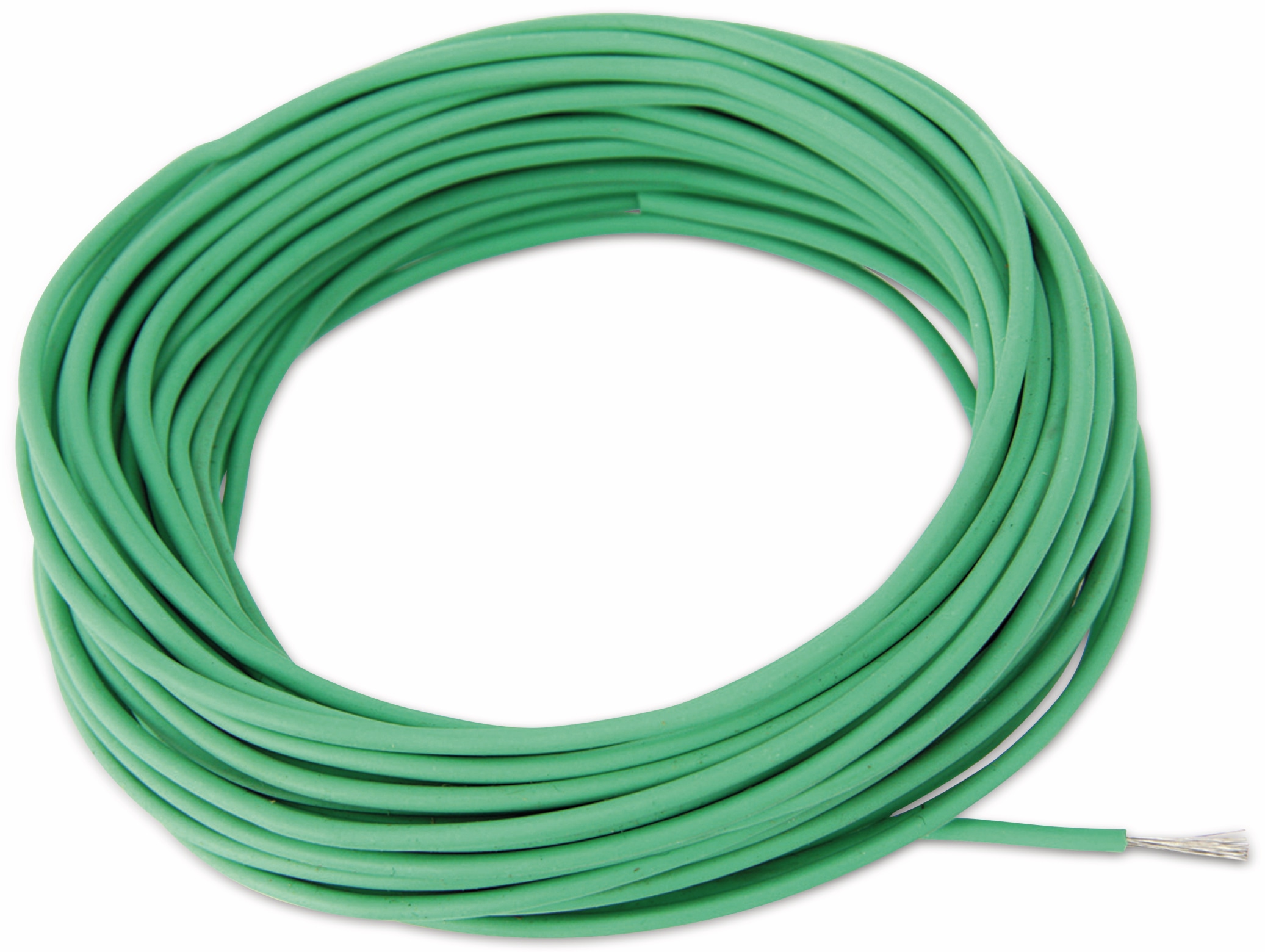 RAUTRONIC Silikon-Litze, 0,5 mm², grün, 10 m