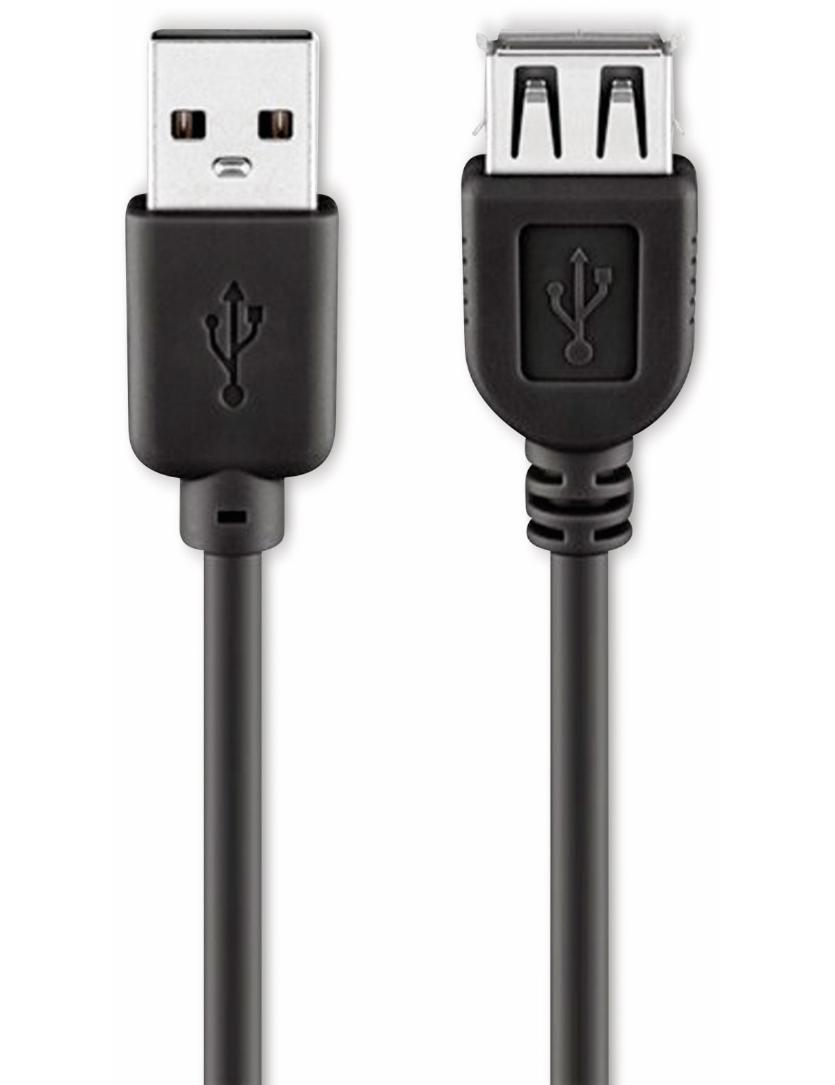 GOOBAY USB 2.0 Hi-Speed Verlängerung, A/A 93601, 5 m, schwarz GOOBAY USB 2.0 Hi-Speed Verlängerung, A/A 93601, 5 m, schwarz