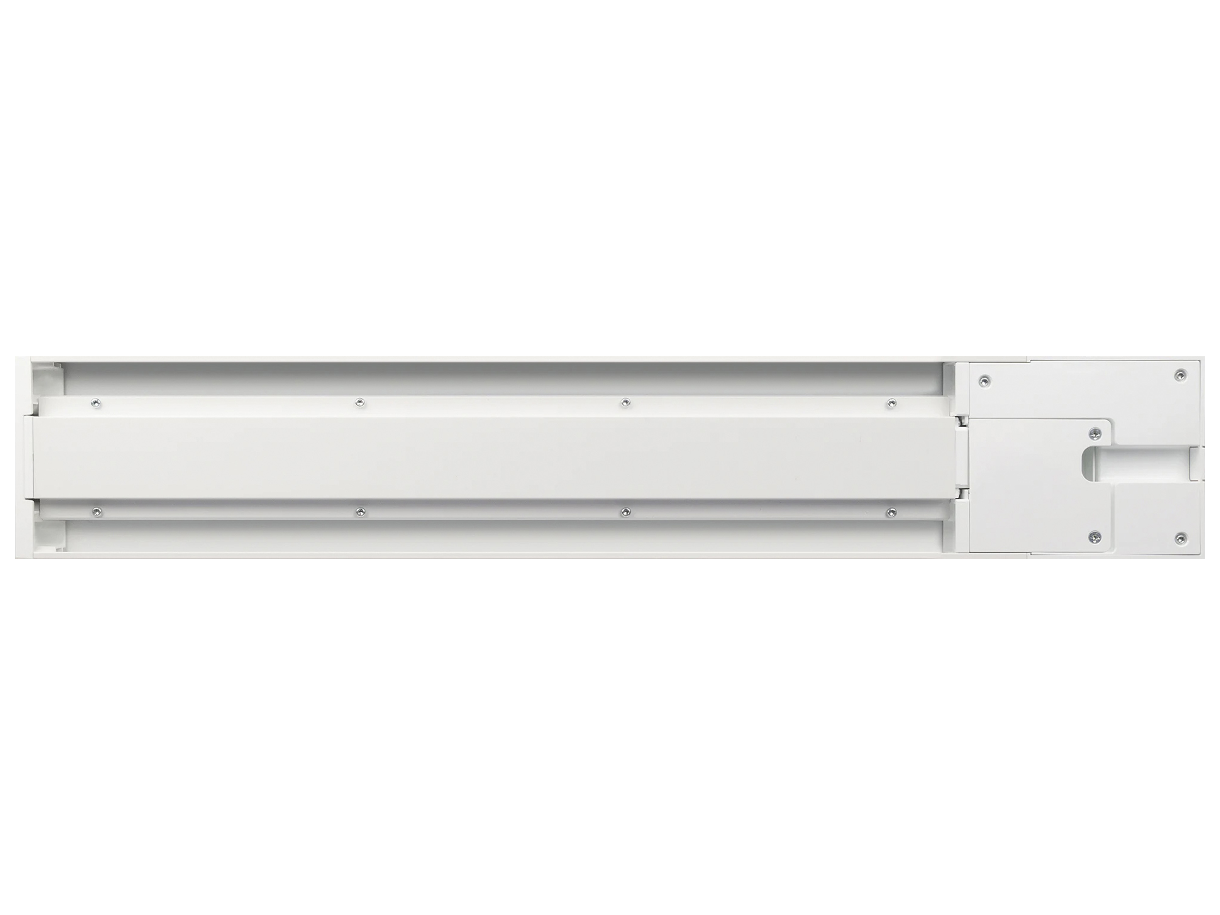 SCHWAIGER Modulare Steckdosenleiste, weiß, 50 cm