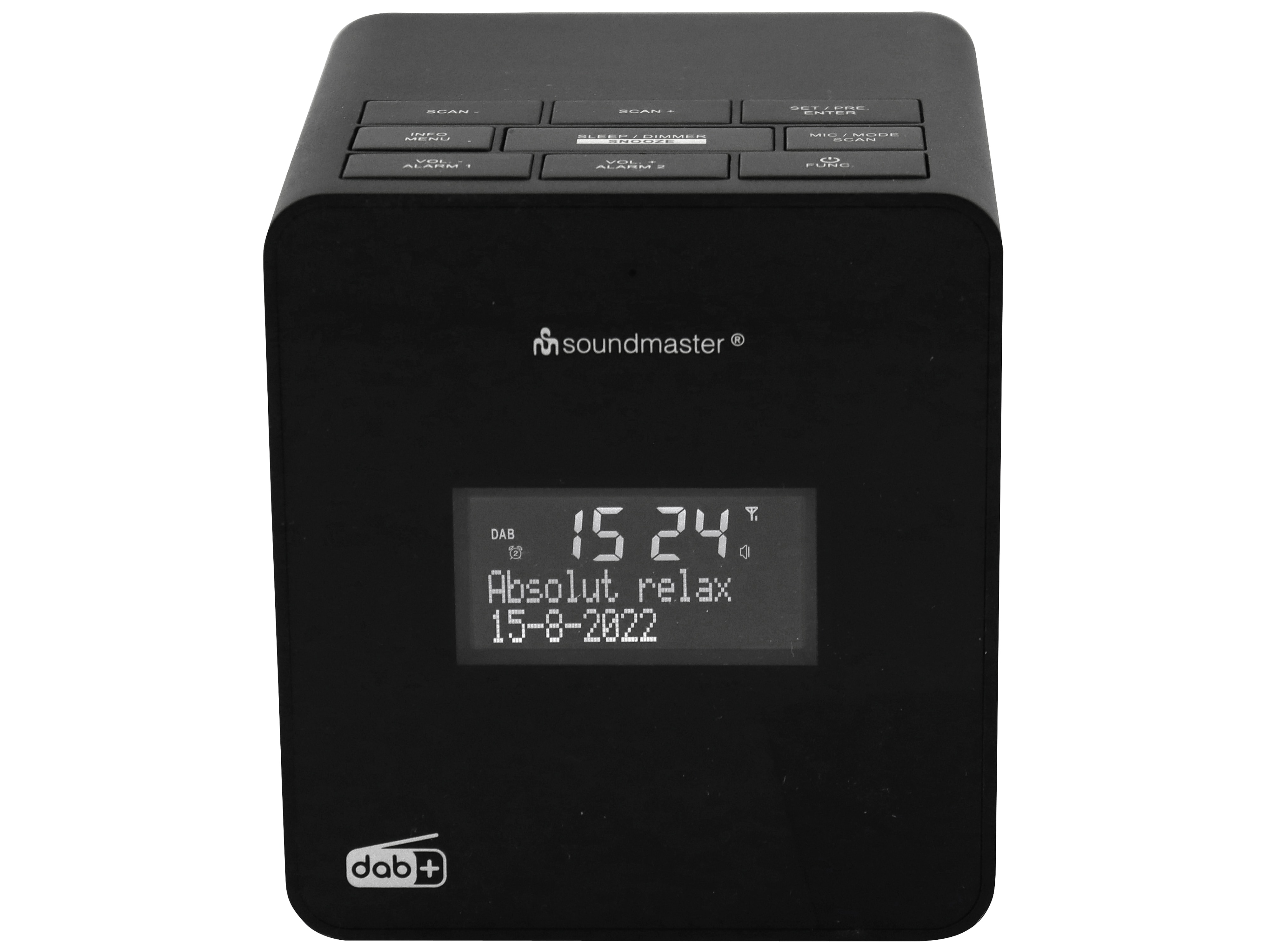 SOUNDMASTER Uhrenradio UR 109SW, AB+/UKW, mit Aufnahmefunktion, schwarz SOUNDMASTER Uhrenradio UR 109SW, AB+/UKW, mit Aufnahmefunktion, schwarz