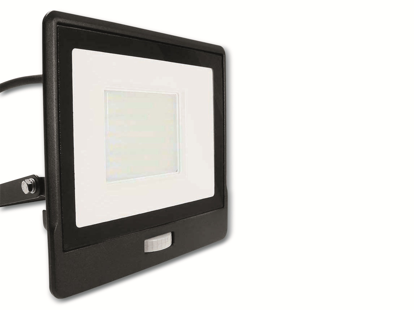 V-TAC LED-Fluter, Bewegungsmelder VT-158S-1 (20291) EEK: F, 50W, 4000 lm, 6500K, schwarz V-TAC LED-Fluter, Bewegungsmelder VT-158S-1 (20291) EEK: F, 50W, 4000 lm, 6500K, schwarz