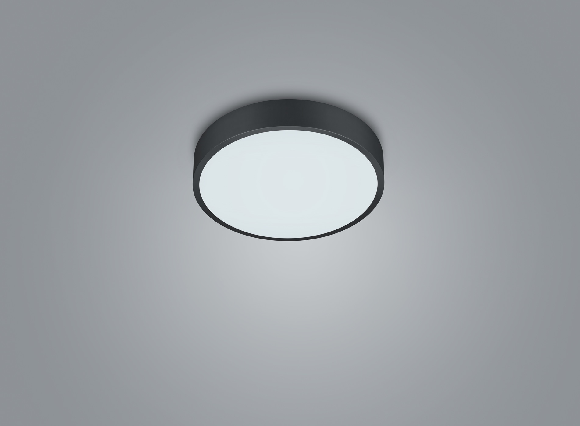 TRIO LED-Deckenleuchte Waco 627413032 schwarz, 28 W, 3200 lm, CCT