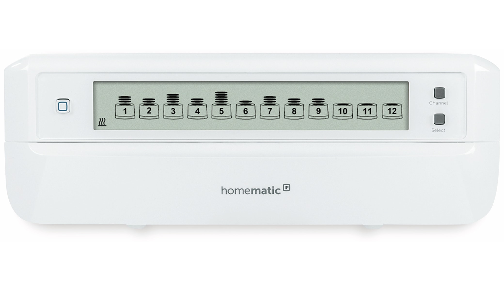 HOMEMATIC IP Smart Home 153621A0, Fußboden- Heizungsaktor, 12-fach, motorisch HOMEMATIC IP Smart Home 153621A0, Fußboden- Heizungsaktor, 12-fach, motorisch