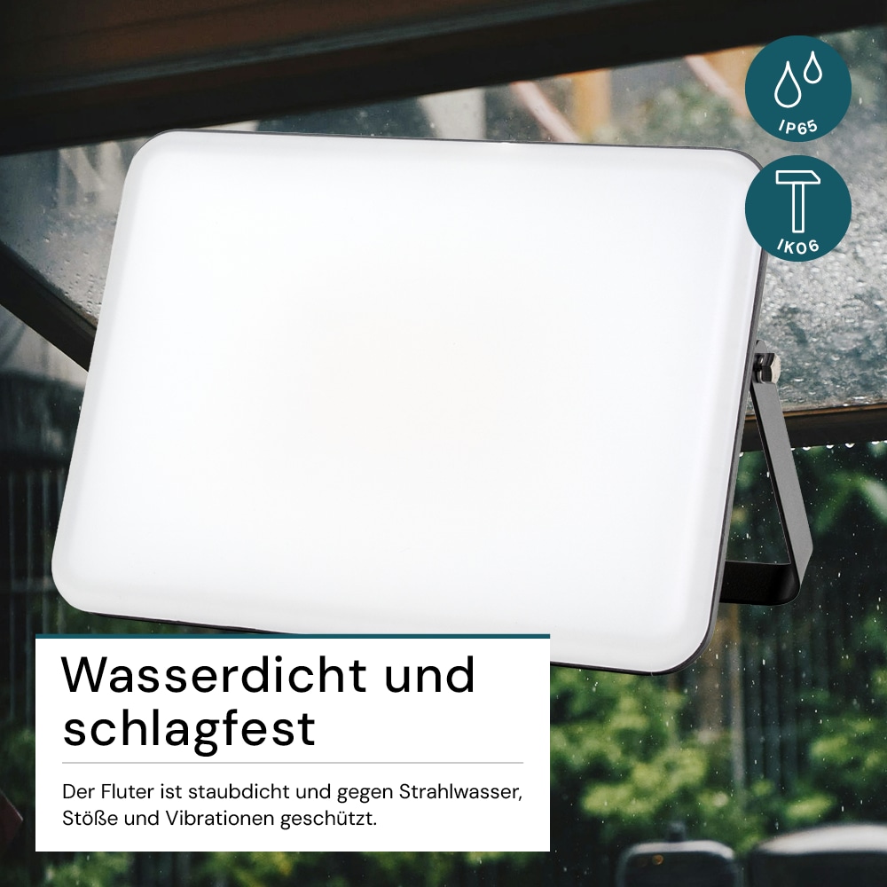 LUXULA LED-Fluter mit Schnellverbinder, EEK: F, 20W, 2000lm, 4000K, schwarz LUXULA LED-Fluter mit Schnellverbinder, EEK: F, 20W, 2000lm, 4000K, schwarz