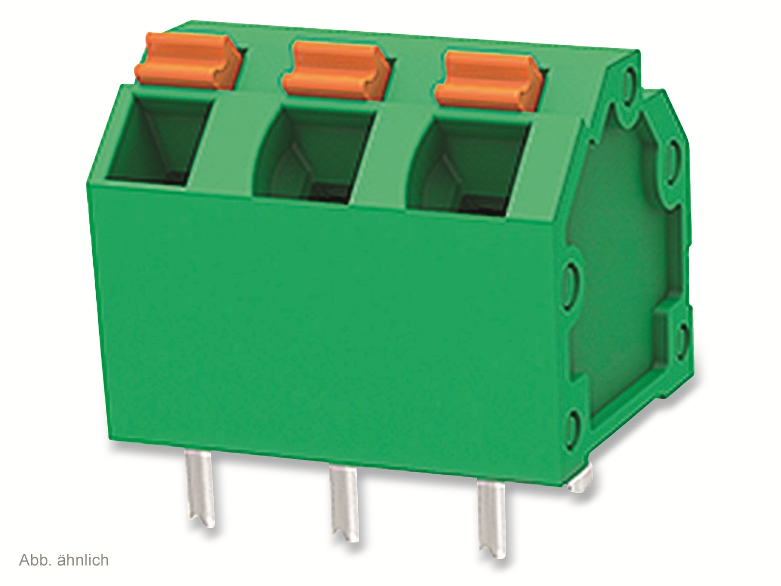 DEGSON Klemmleiste, DG246-5.08-02P-14-00AH, horiz. RM 5,08 2 pol grün