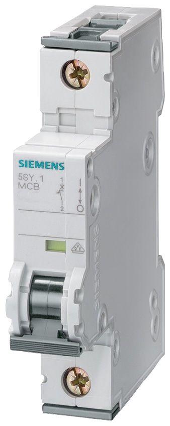 SIEMENS Leitungsschutzschalter 5SY4104-7, 230/400 V, 1-polig, C, 4 A SIEMENS Leitungsschutzschalter 5SY4104-7, 230/400 V, 1-polig, C, 4 A