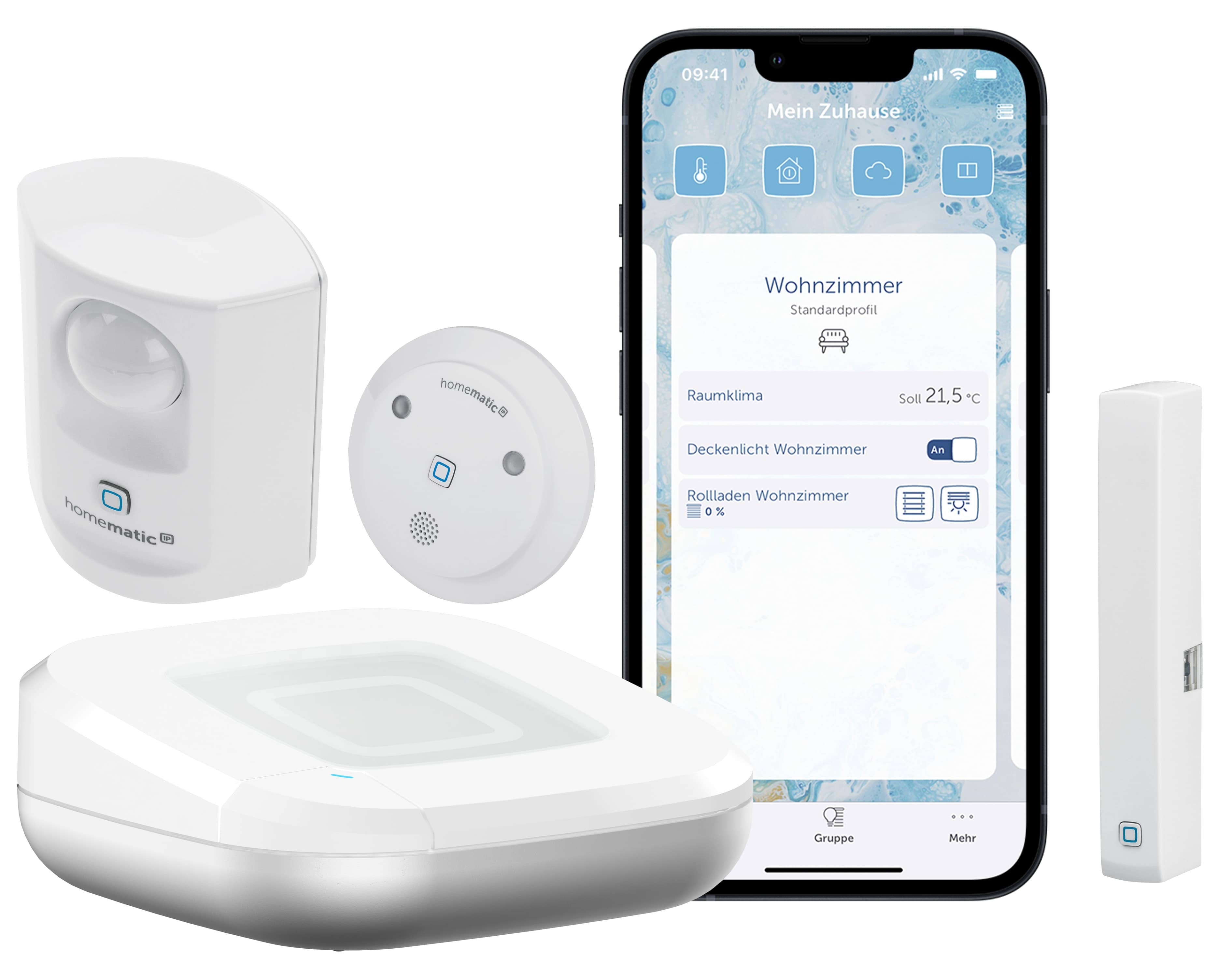 HOMEMATIC IP Starterset Alarm