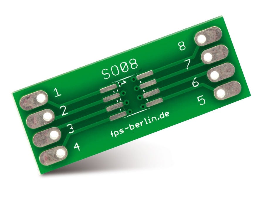 IC-Adapterplatine, SO8/SO8W IC-Adapterplatine, SO8/SO8W