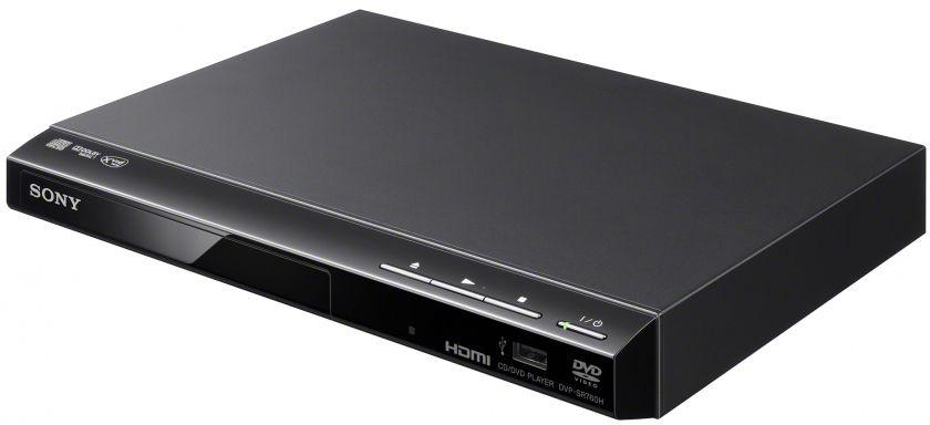 SONY DVD-Player DVP-SR760H, Schwarz, kompakt, HDMI-Anschluss SONY DVD-Player DVP-SR760H, Schwarz, kompakt, HDMI-Anschluss