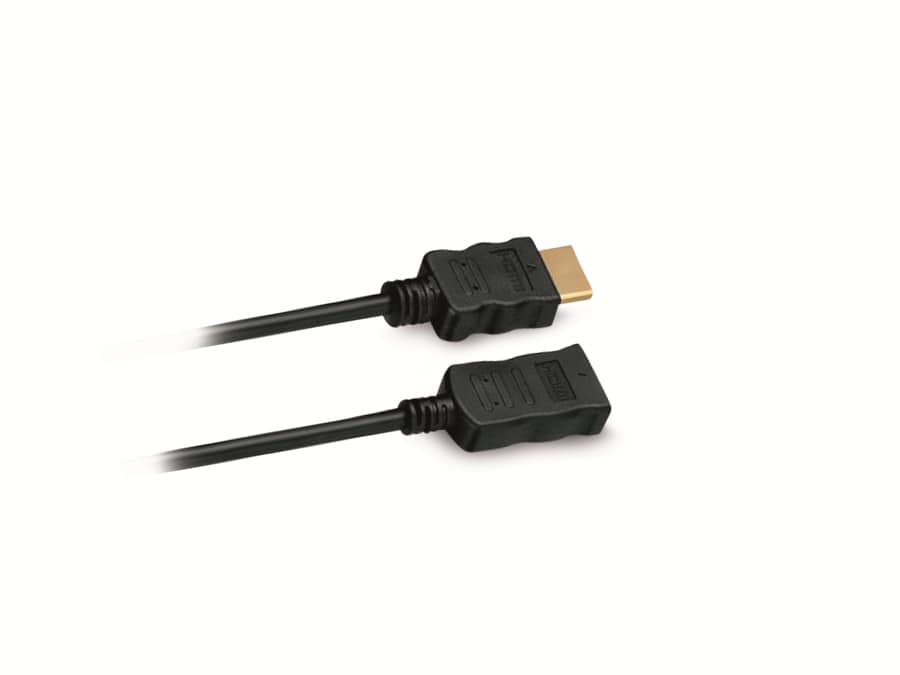 S-IMPULS HDMI-Verlängerungskabel, HIGH SPEED with ETHERNET, 1 m S-IMPULS HDMI-Verlängerungskabel, HIGH SPEED with ETHERNET, 1 m