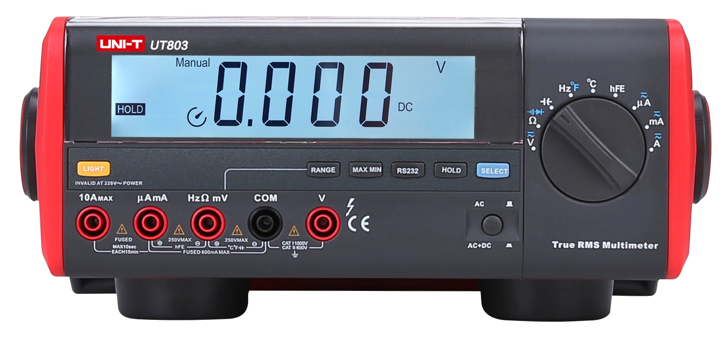 UNI-T Tischmultimeter UT803, True RMS UNI-T Tischmultimeter UT803, True RMS