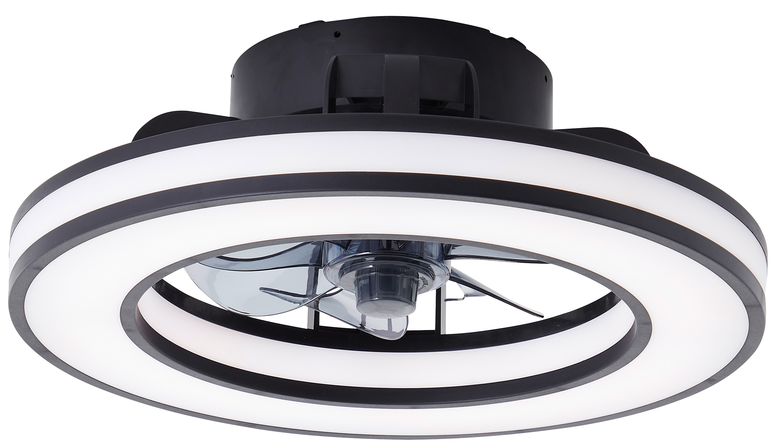 BRILLIANT LED-Deckenleuchte Mondello, mit Ventilator, 26 W, 3100 lm