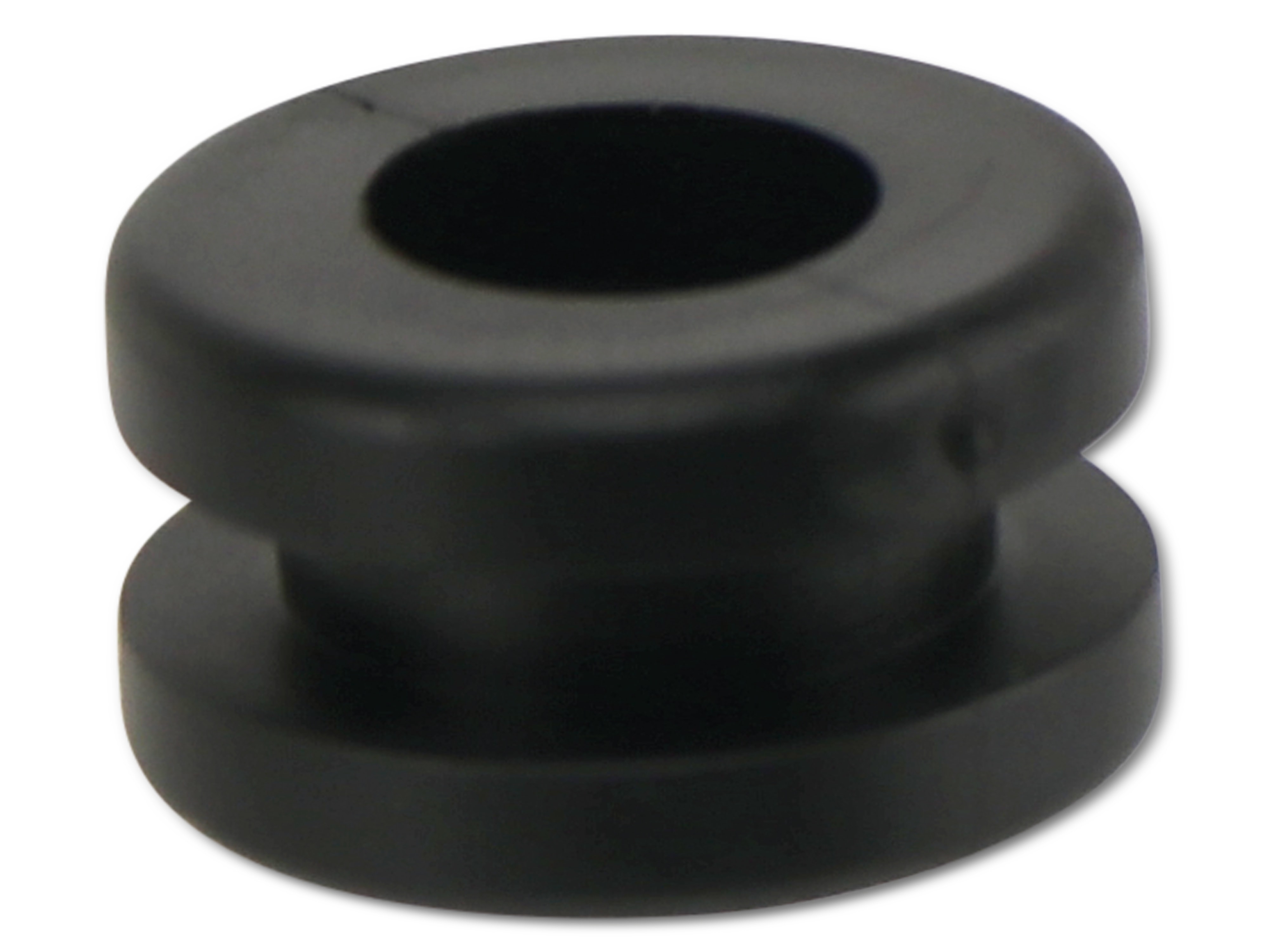 KSS Kabeldurchführungstülle PVC, schwarz, Plattenstärke 3, Loch-Ø 7,8, offen, 1 Stück KSS Kabeldurchführungstülle PVC, schwarz, Plattenstärke 3, Loch-Ø 7,8, offen, 1 Stück