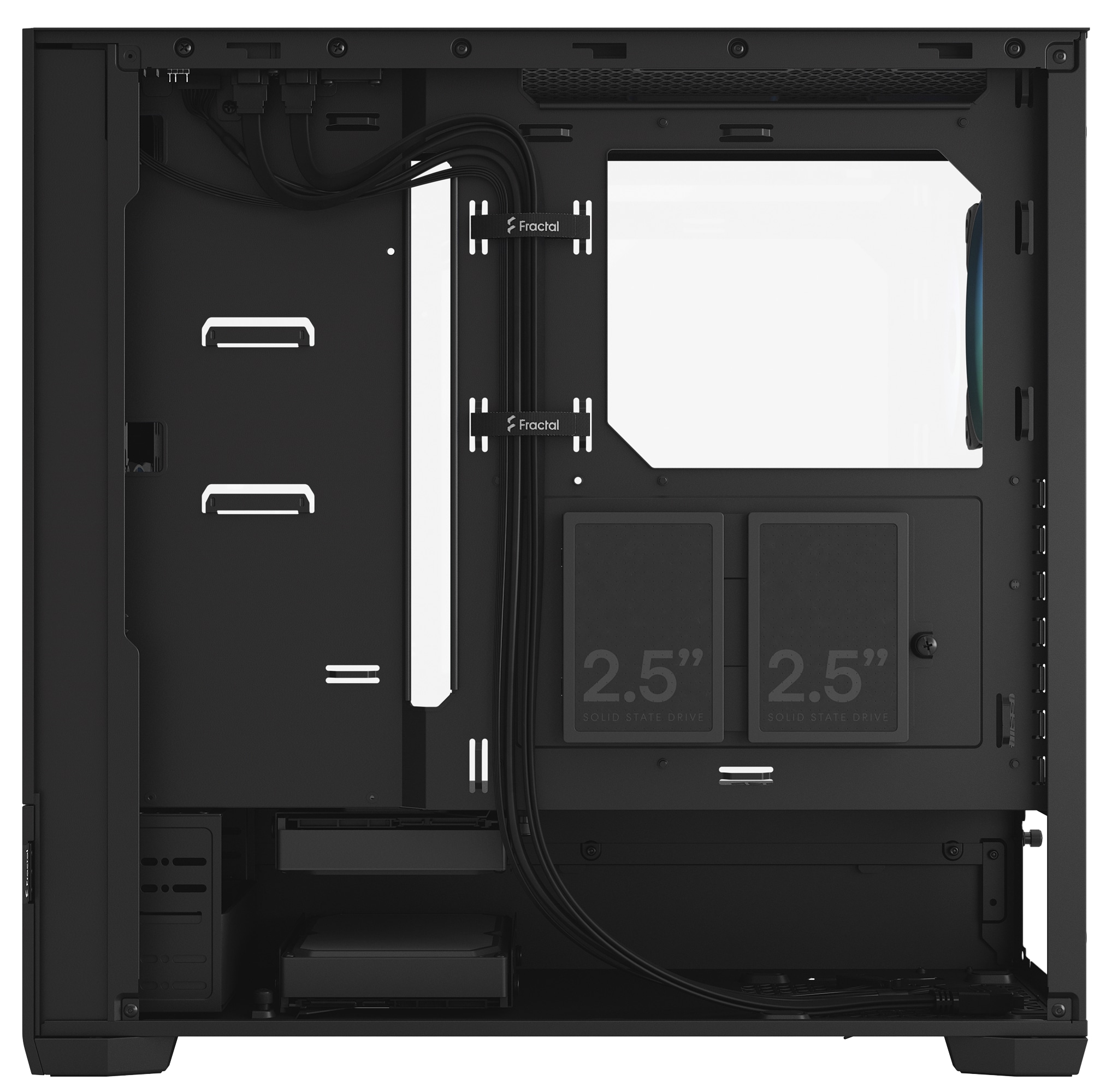 FRACTAL Midi Tower Design Pop Air RGB schwarz TG Clear Tint FRACTAL Midi Tower Design Pop Air RGB schwarz TG Clear Tint