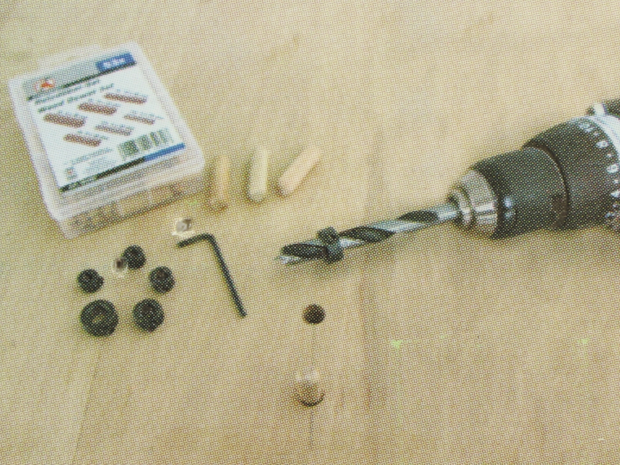 BGS TECHNIC Bohrtiefen-Begrenzungs-Satz 50407, 7-teilig