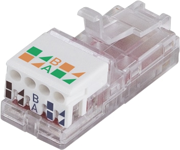 LOGILINK Feldkonfektionierbarer Cat.6A RJ45 Stecker, werkzeugfreie Montage LOGILINK Feldkonfektionierbarer Cat.6A RJ45 Stecker, werkzeugfreie Montage