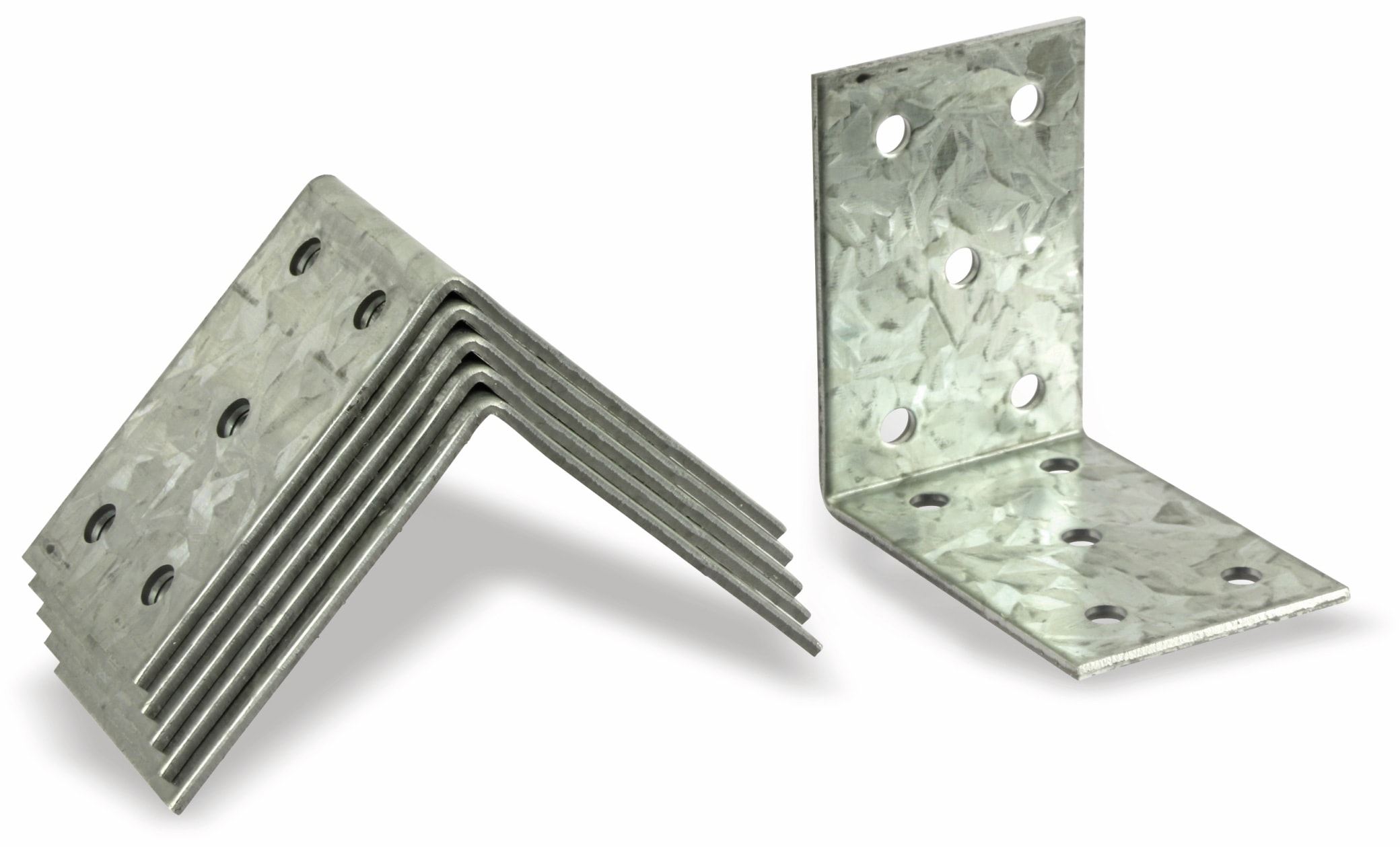 Winkelverbinder, 60x60x40x2 mm, 6 Stück Winkelverbinder, 60x60x40x2 mm, 6 Stück