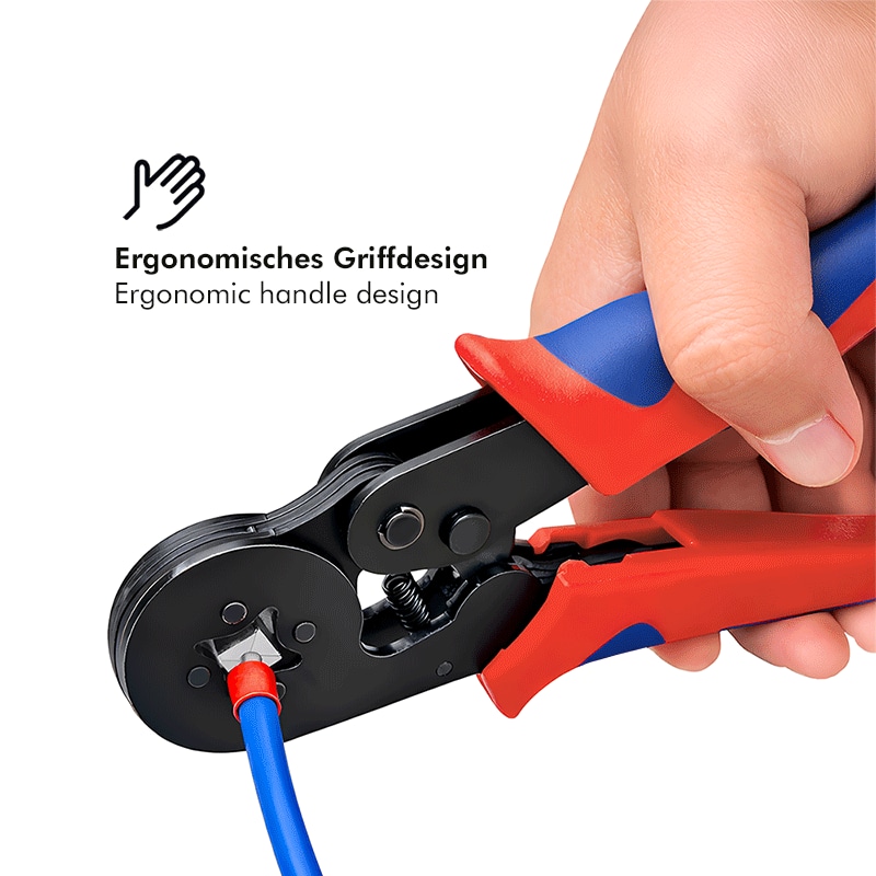 LOGILINK Selbsteinstellende Crimpzange, für Aderendhülsen 0,25 - 10 mm²