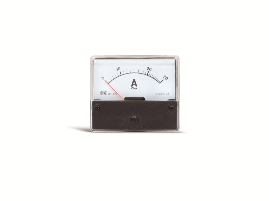 Einbau-Messinstrument, 0...30 A AC Einbau-Messinstrument, 0...30 A AC