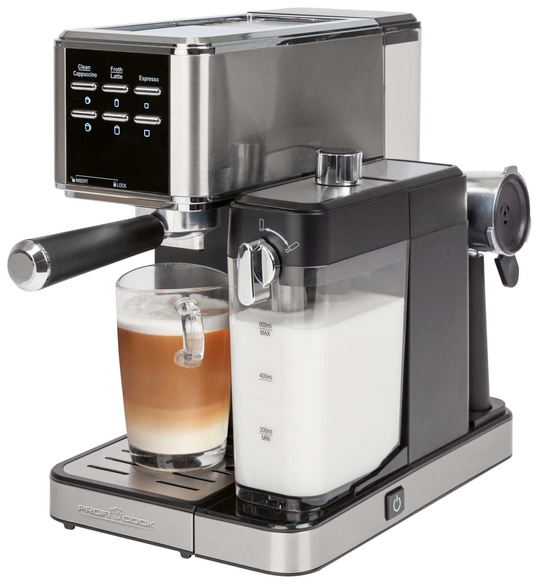 PROFI COOK Espresso-Kaffeemaschine PC-ES-KA 1266