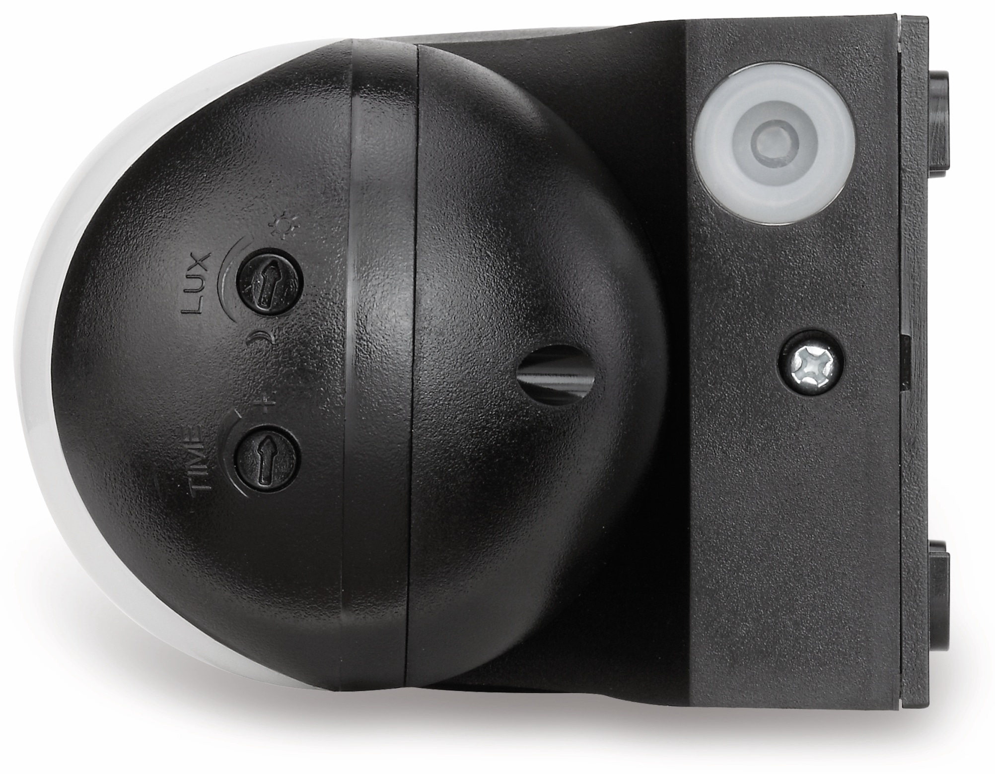 SONERO Bewegungsmelder X-IMS041, 180°, IP44, schwenkbar, schwarz SONERO Bewegungsmelder X-IMS041, 180°, IP44, schwenkbar, schwarz