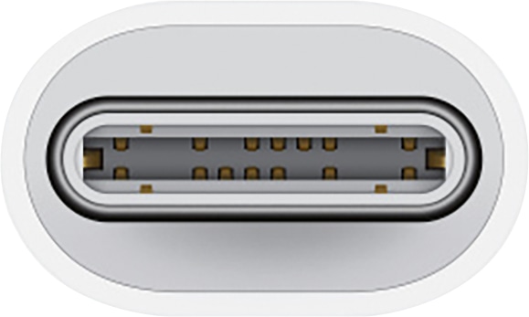 APPLE USB-Adapter MUQX3ZM/A USB-C auf Lightning