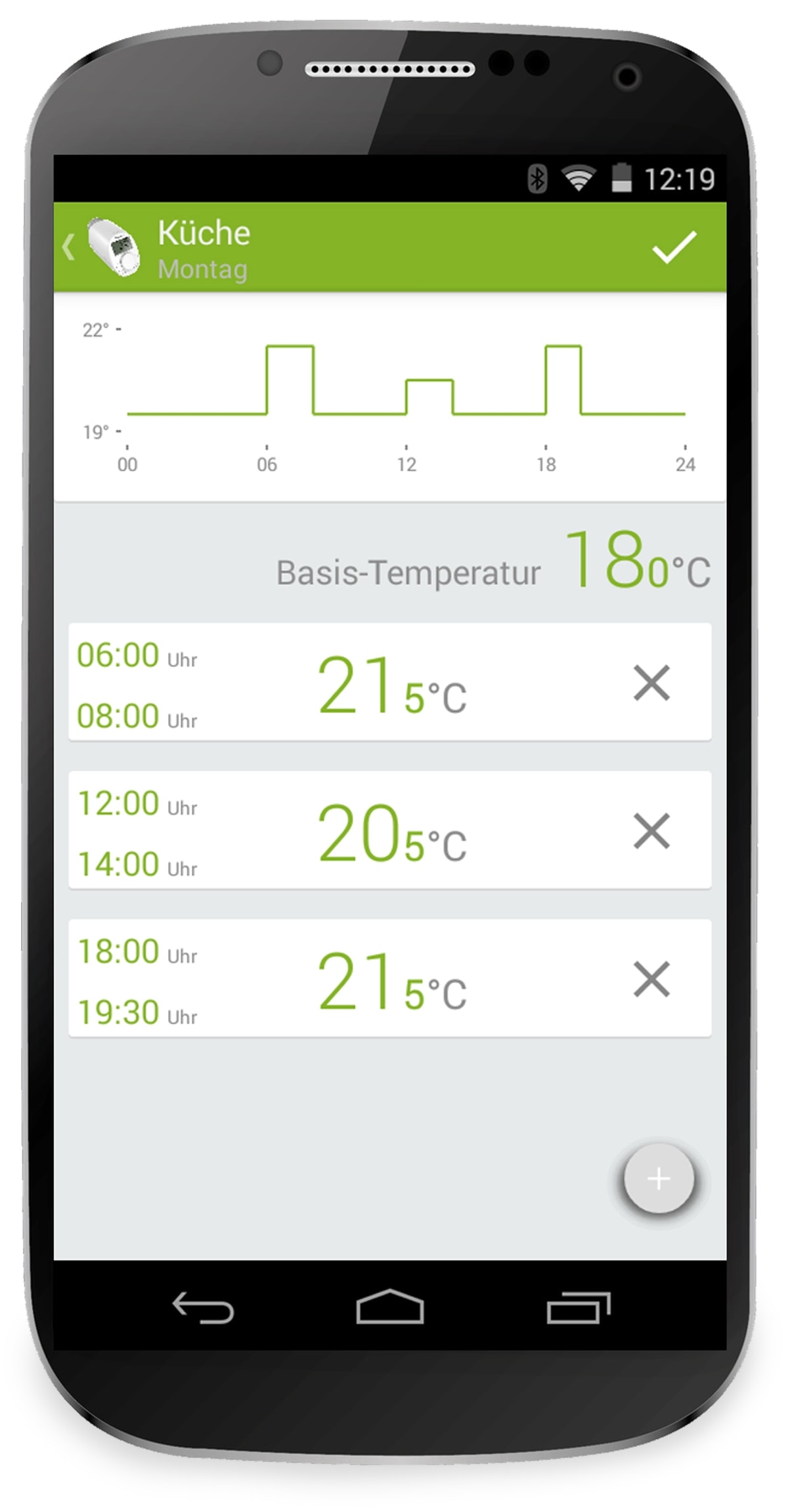 EQIVA Heizkörper-Thermostatkopf mit Bluetooth, 3 Stück EQIVA Heizkörper-Thermostatkopf mit Bluetooth, 3 Stück