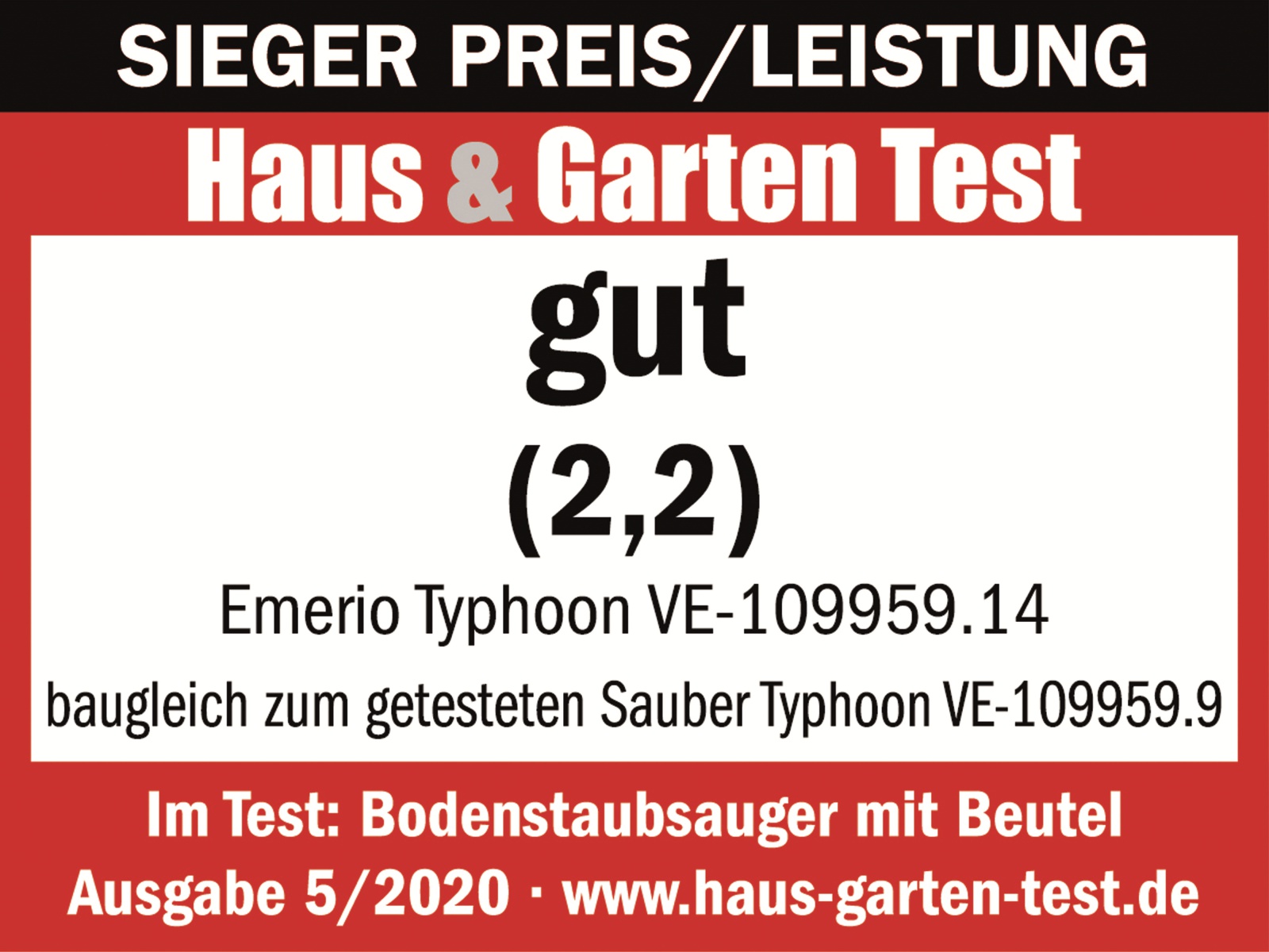 EMERIO Staubsauger VE-109959.14, 800 W EMERIO Staubsauger VE-109959.14, 800 W
