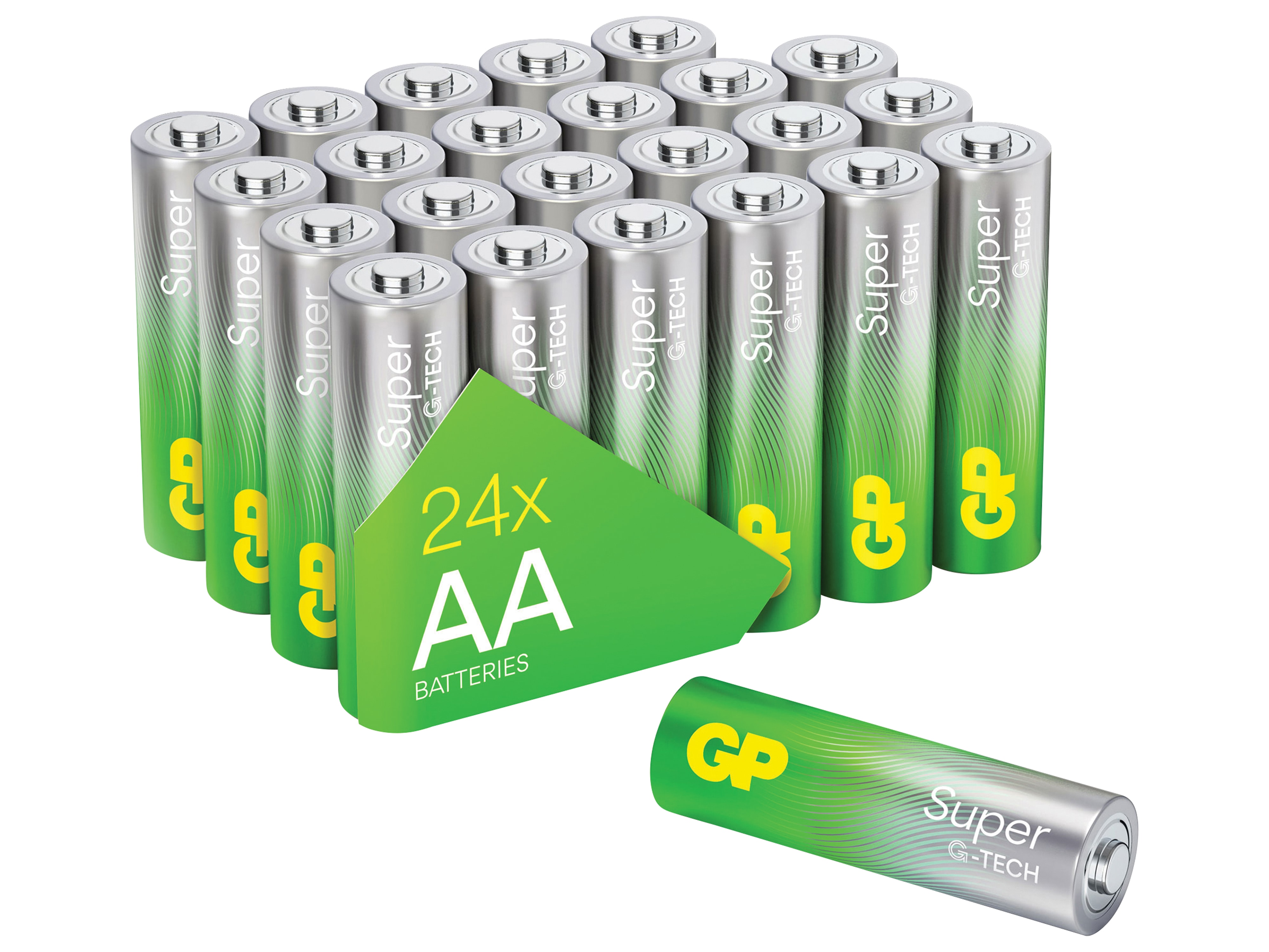GP Mignon-Batterie 03015AETA-B24, Alkaline, 24 Stück GP Mignon-Batterie 03015AETA-B24, Alkaline, 24 Stück