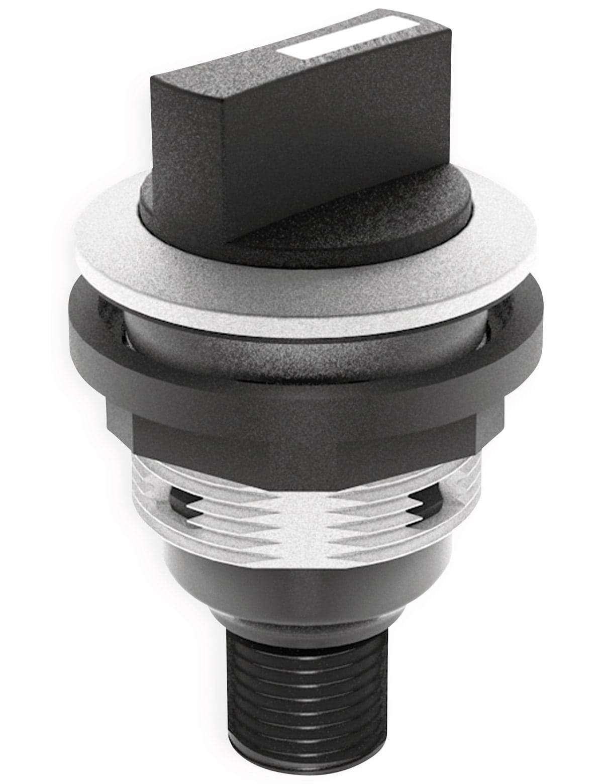 SCHLEGEL Wahlschalter rastend mit M12-Anschluss 4-polig; SWBII_C009