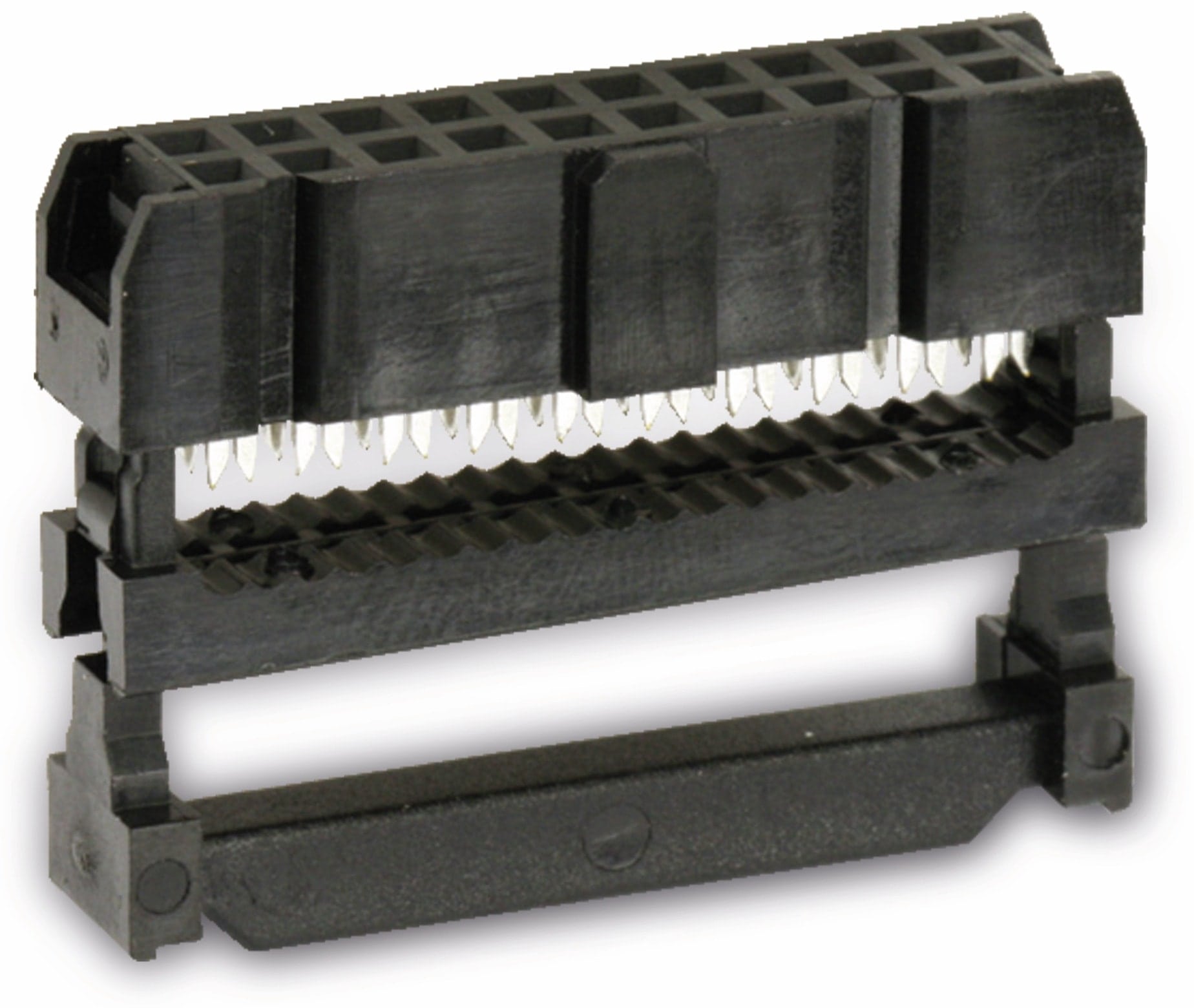 ECON CONNECT Pfostenbuchse für Flachbandleitung, RM 2,54, 20-polig