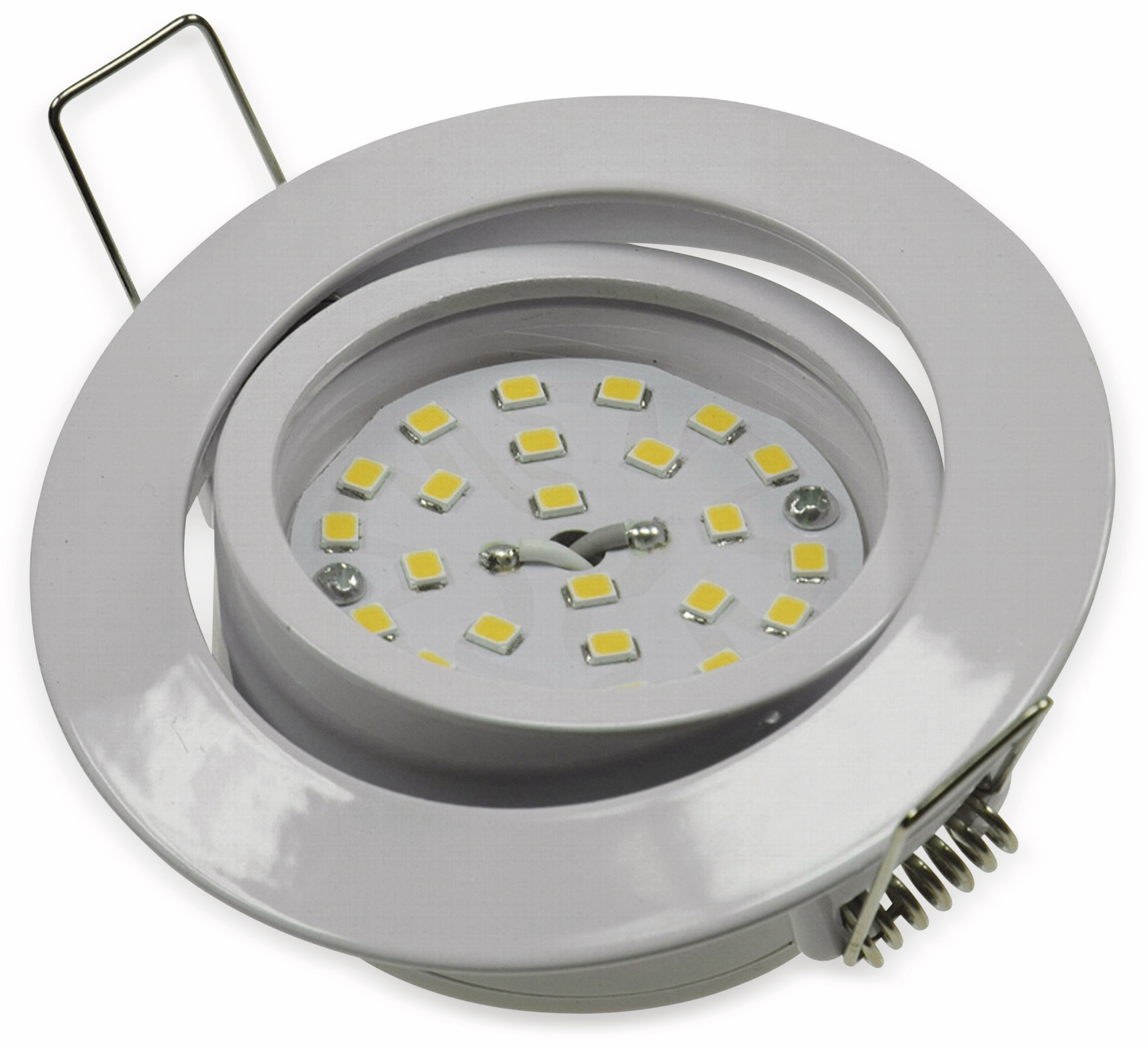 CHILITEC LED-Einbauleuchte "Flat-32" EEK F, 5 W, 470 lm, 2900 K, weiß CHILITEC LED-Einbauleuchte "Flat-32" EEK F, 5 W, 470 lm, 2900 K, weiß