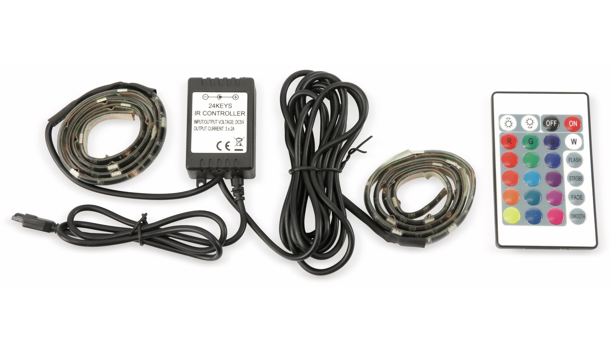 DAYLITE USB RGB LED-Strip ULS-2x8-RGBFB DAYLITE USB RGB LED-Strip ULS-2x8-RGBFB