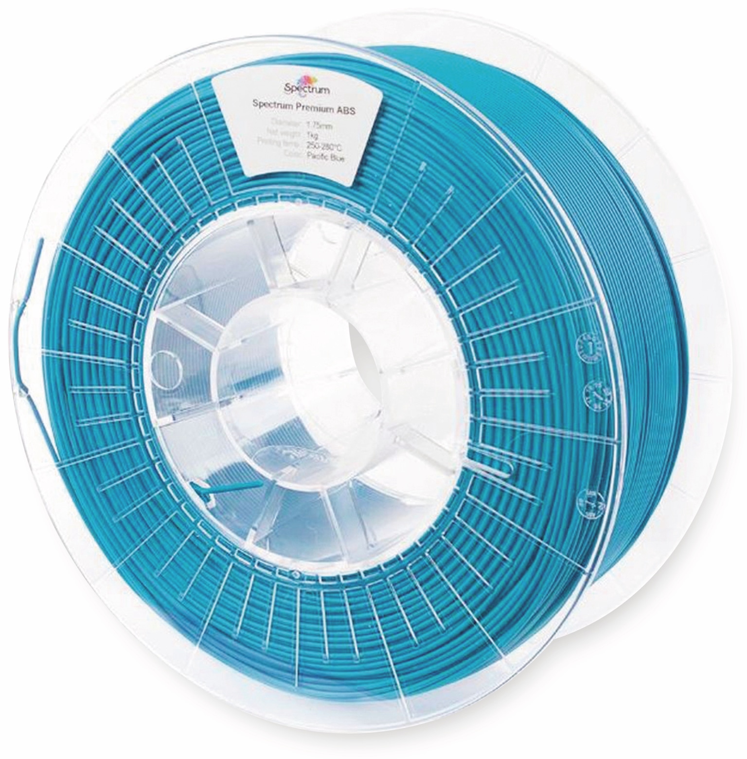 SPECTRUM 3D Filament smart ABS 1.75mm PACIFIC blau 1kg SPECTRUM 3D Filament smart ABS 1.75mm PACIFIC blau 1kg